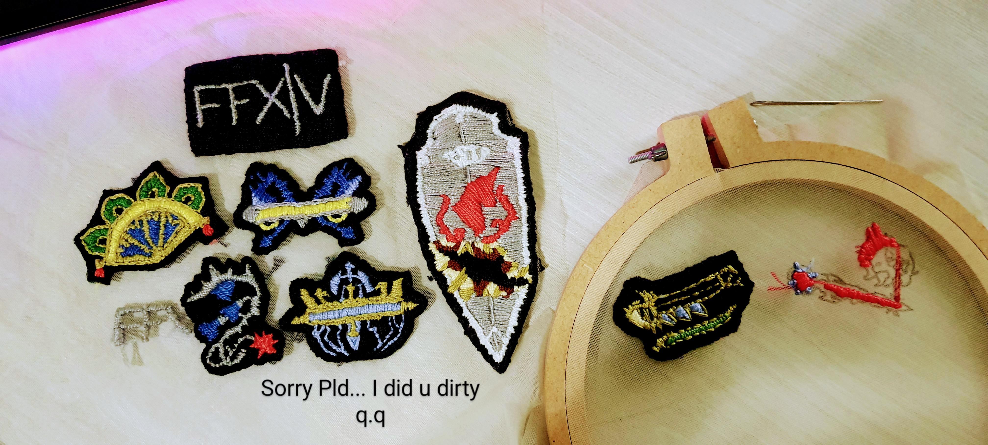 FFXIV gauge embroidery quest accepted!!! r/ffxiv