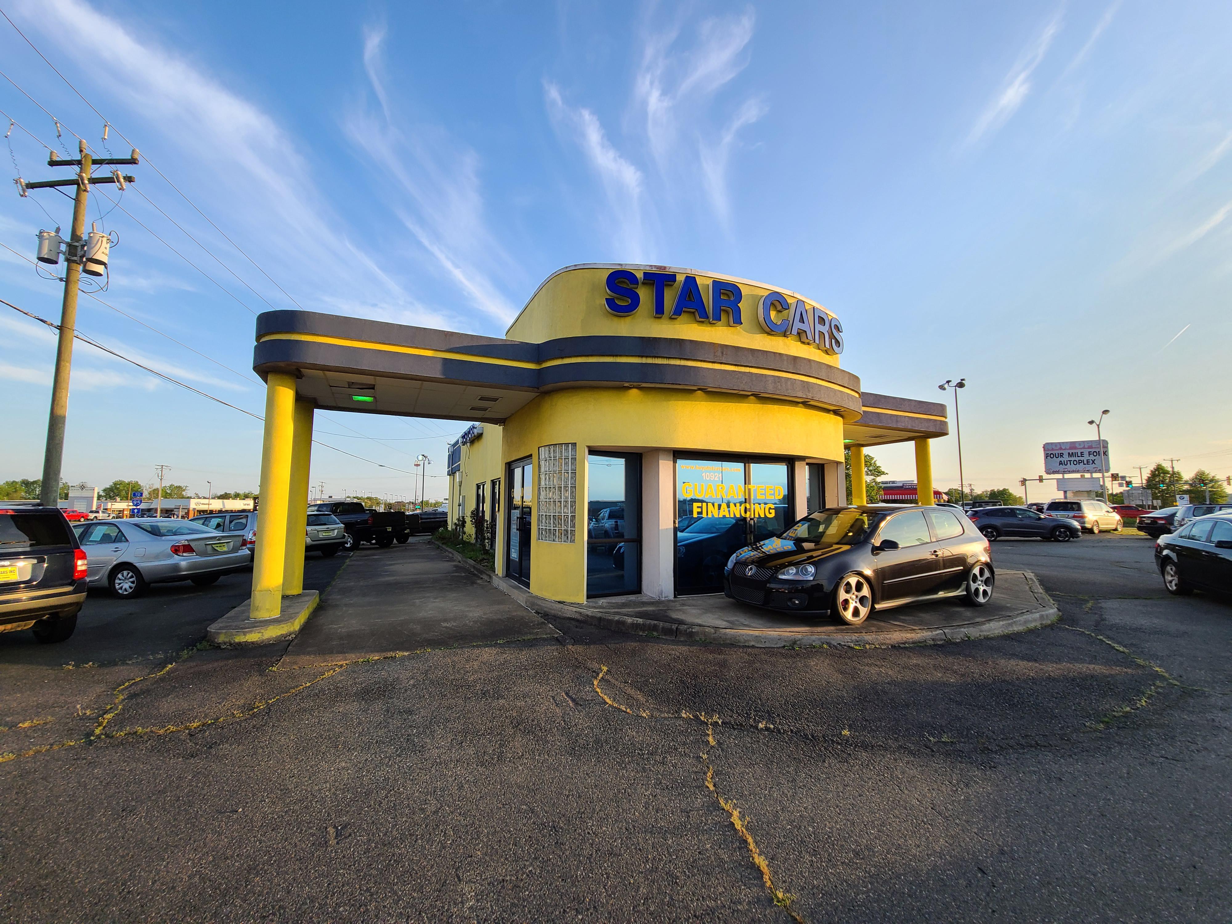 Star Cars in Fredericksburg, Virginia, formerly a Rally's r