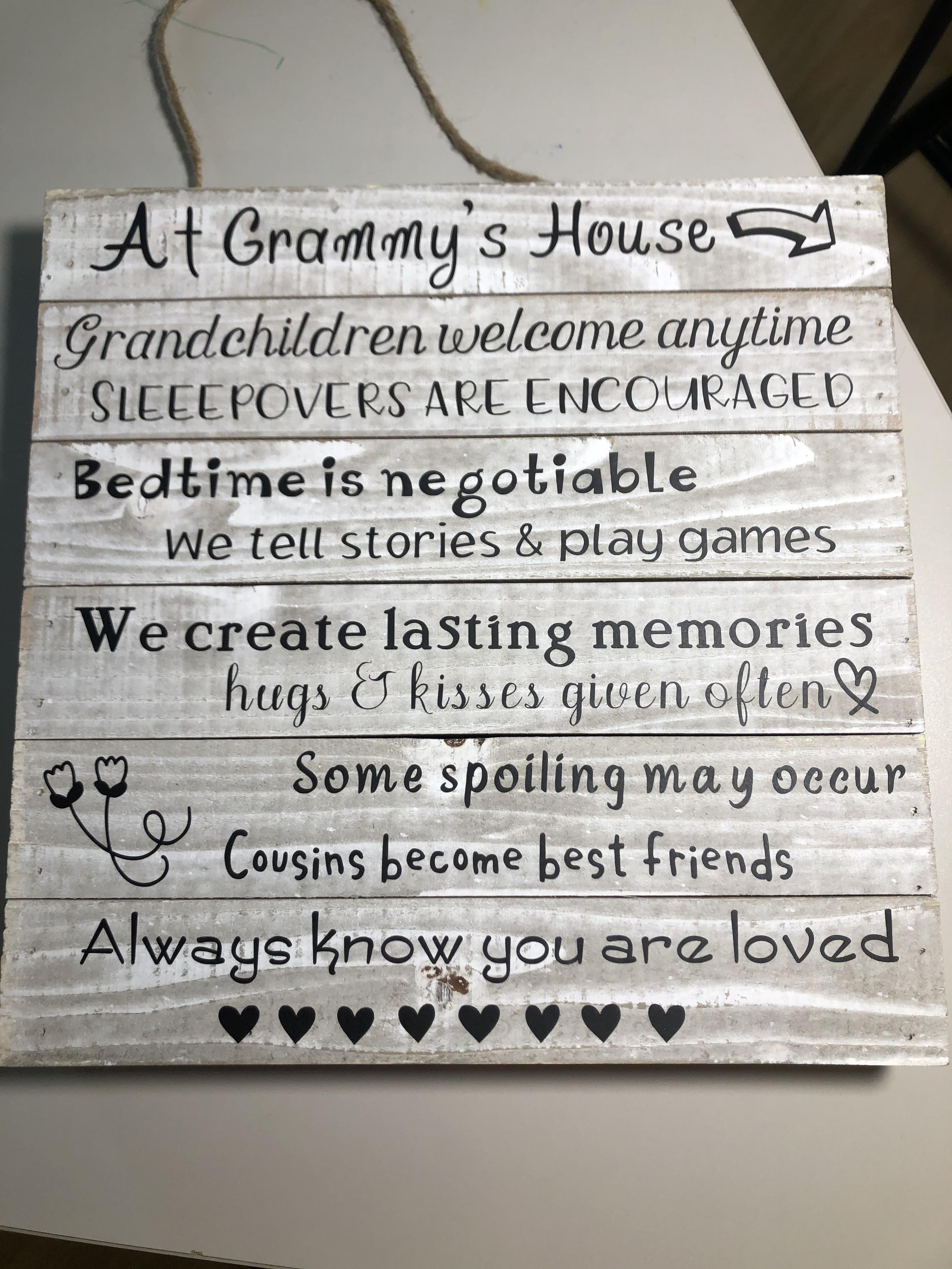 Matte vinyl on wood sign for Grammy. Should I Modge Podge? r/cricut