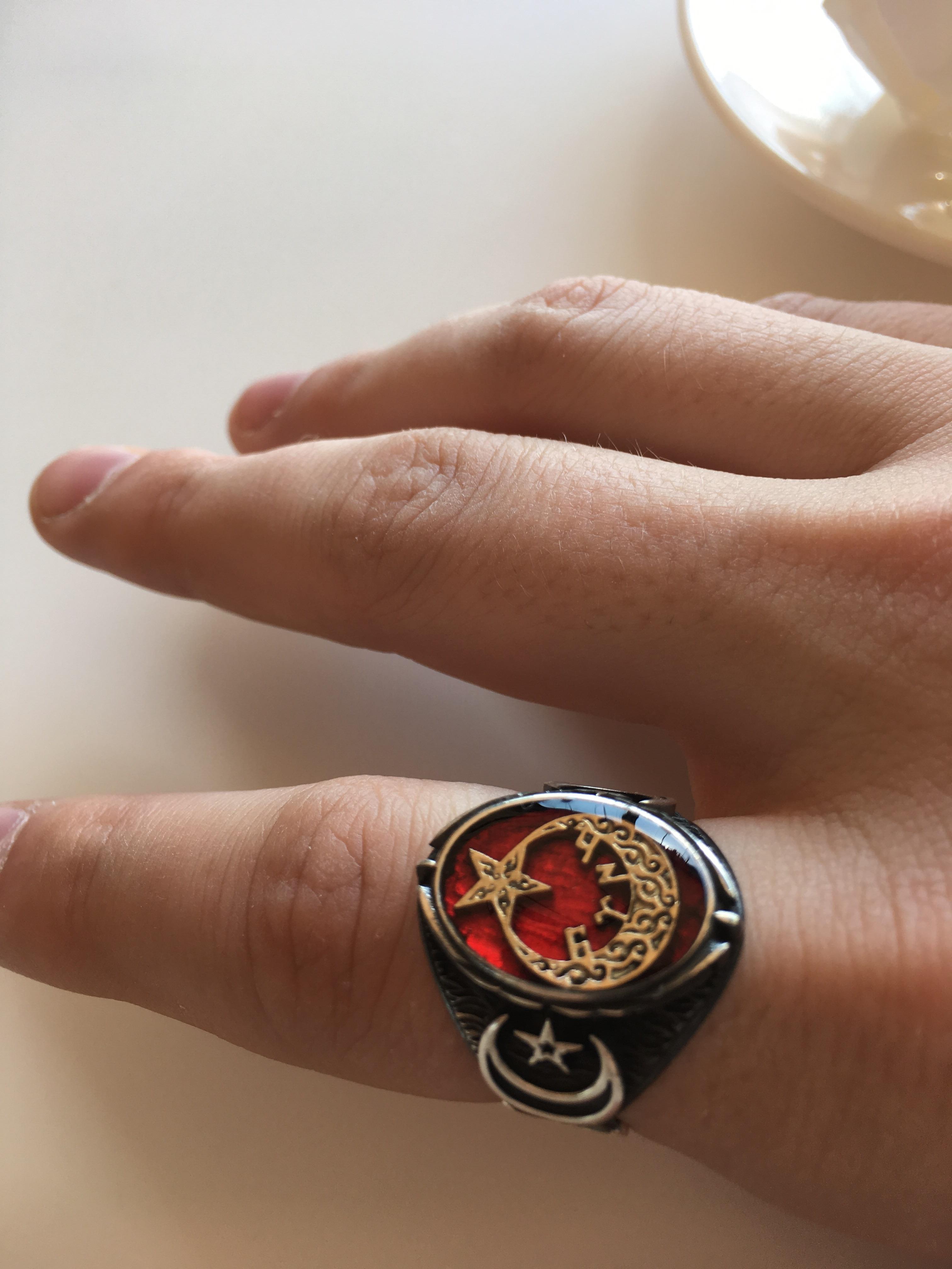 Kept looking for the ring Moon and Star in istanbul and found one I