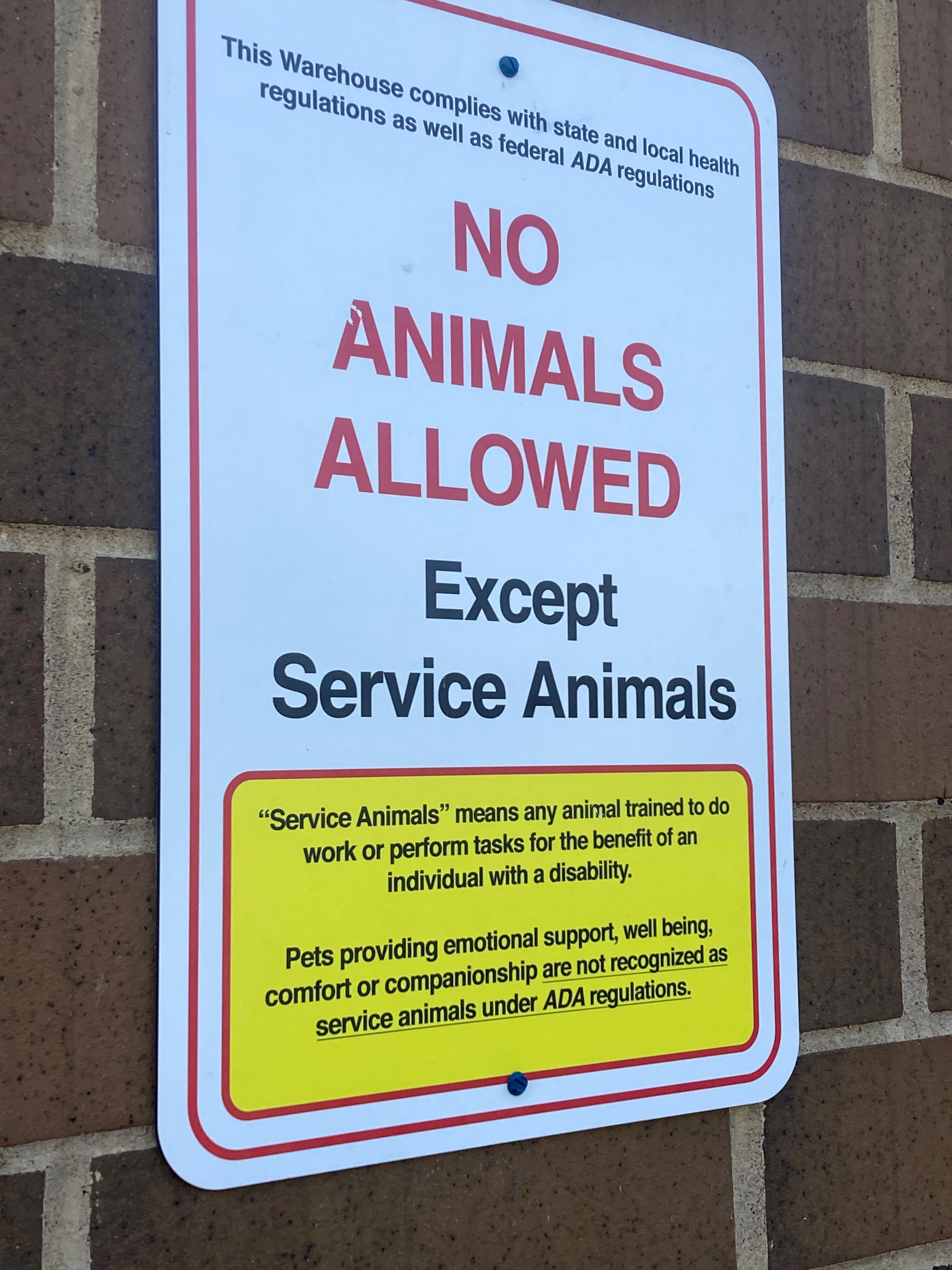 Are Emotional Support Dogs Allowed In Costco