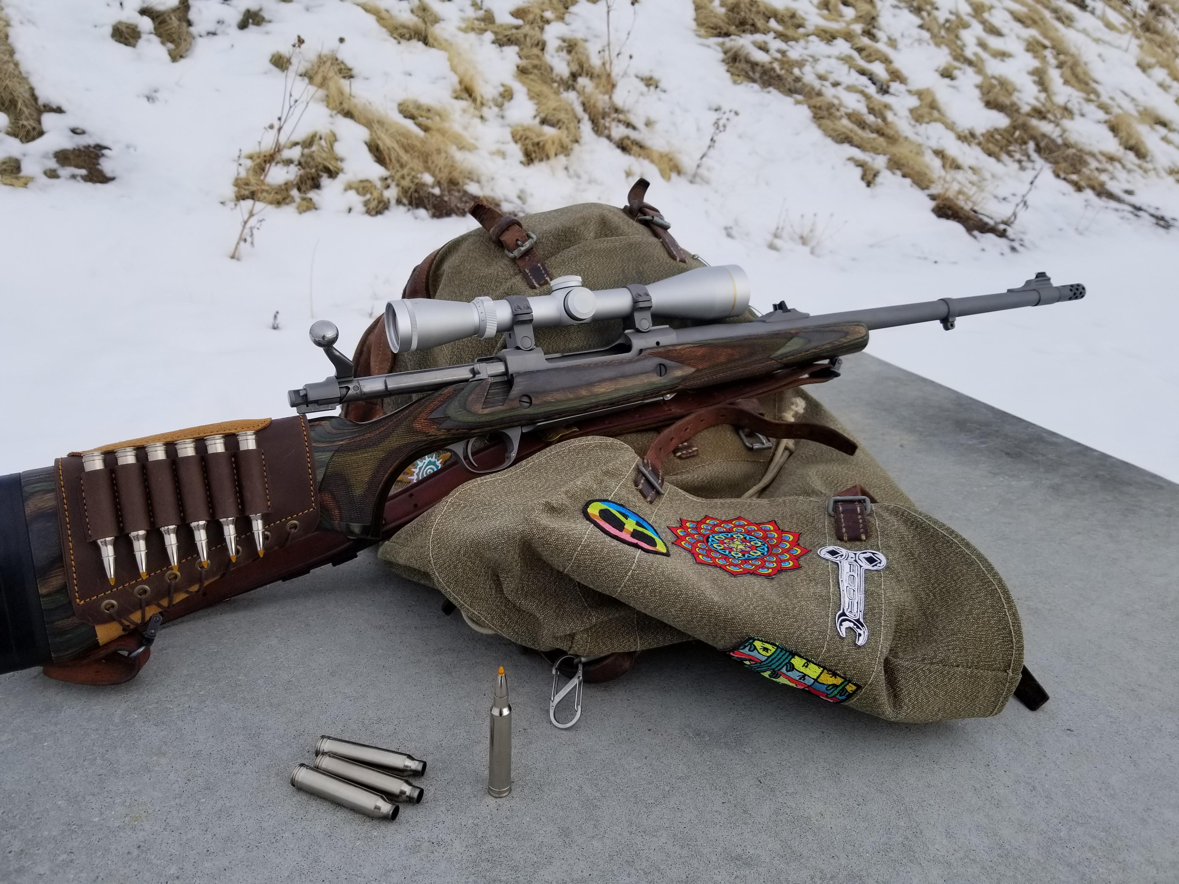 [Ruger M77 Guide Gun] How to spot a hippie at the range r/guns