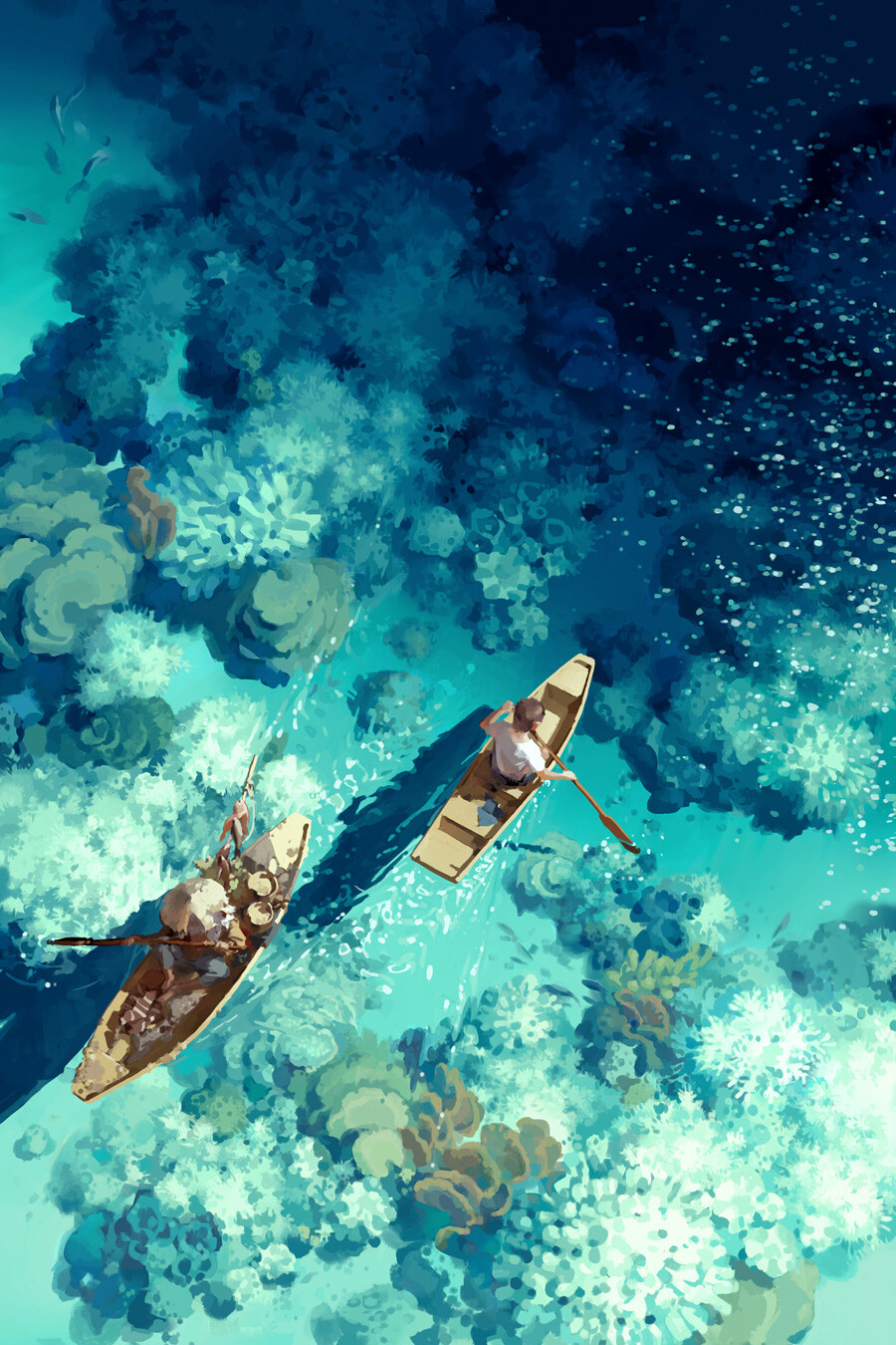 Boats, Shu Chen Li, Digital, 2019 r/Art