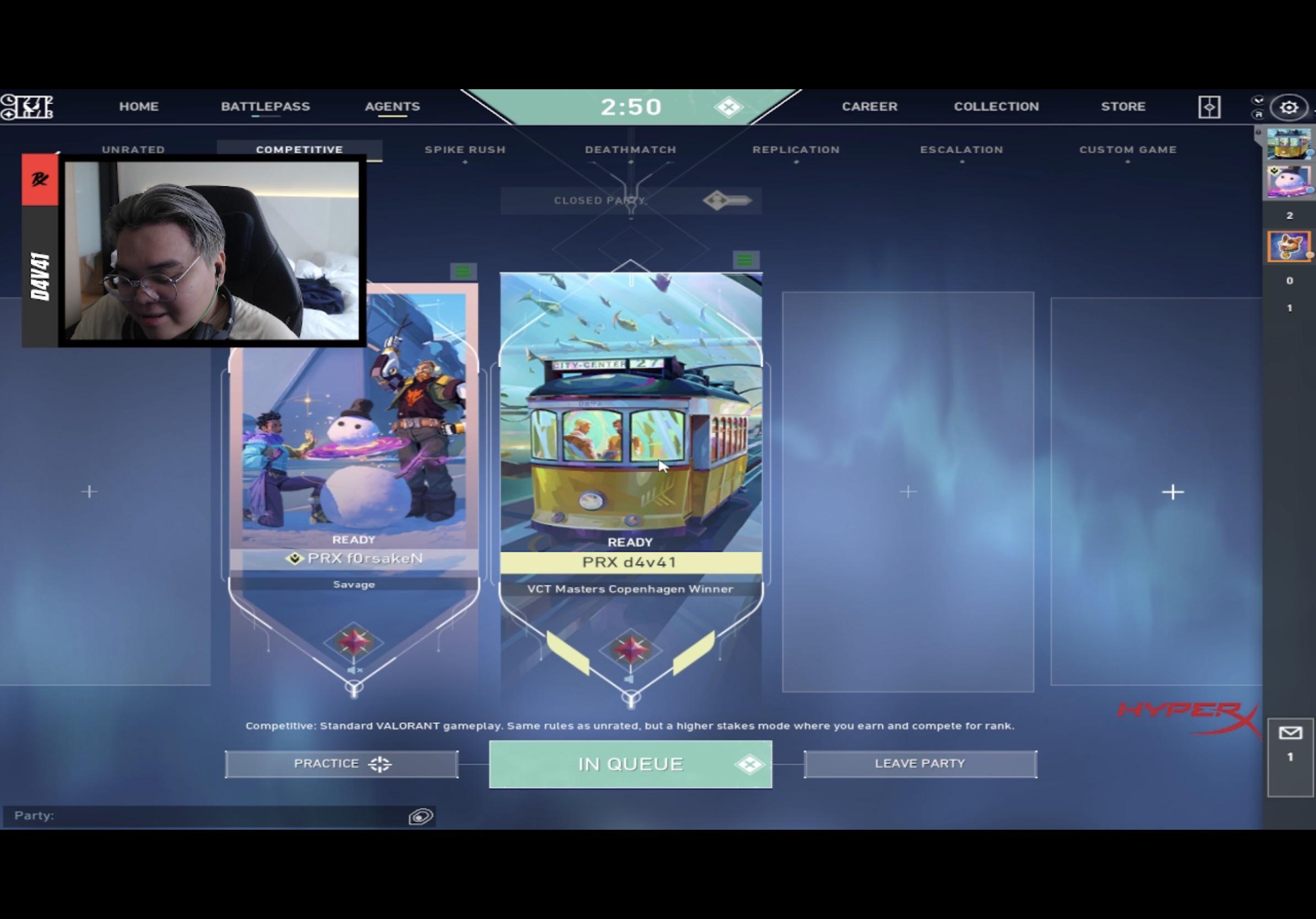 PRX d4v4i leaking VCT Masters Copenhagen Winner!