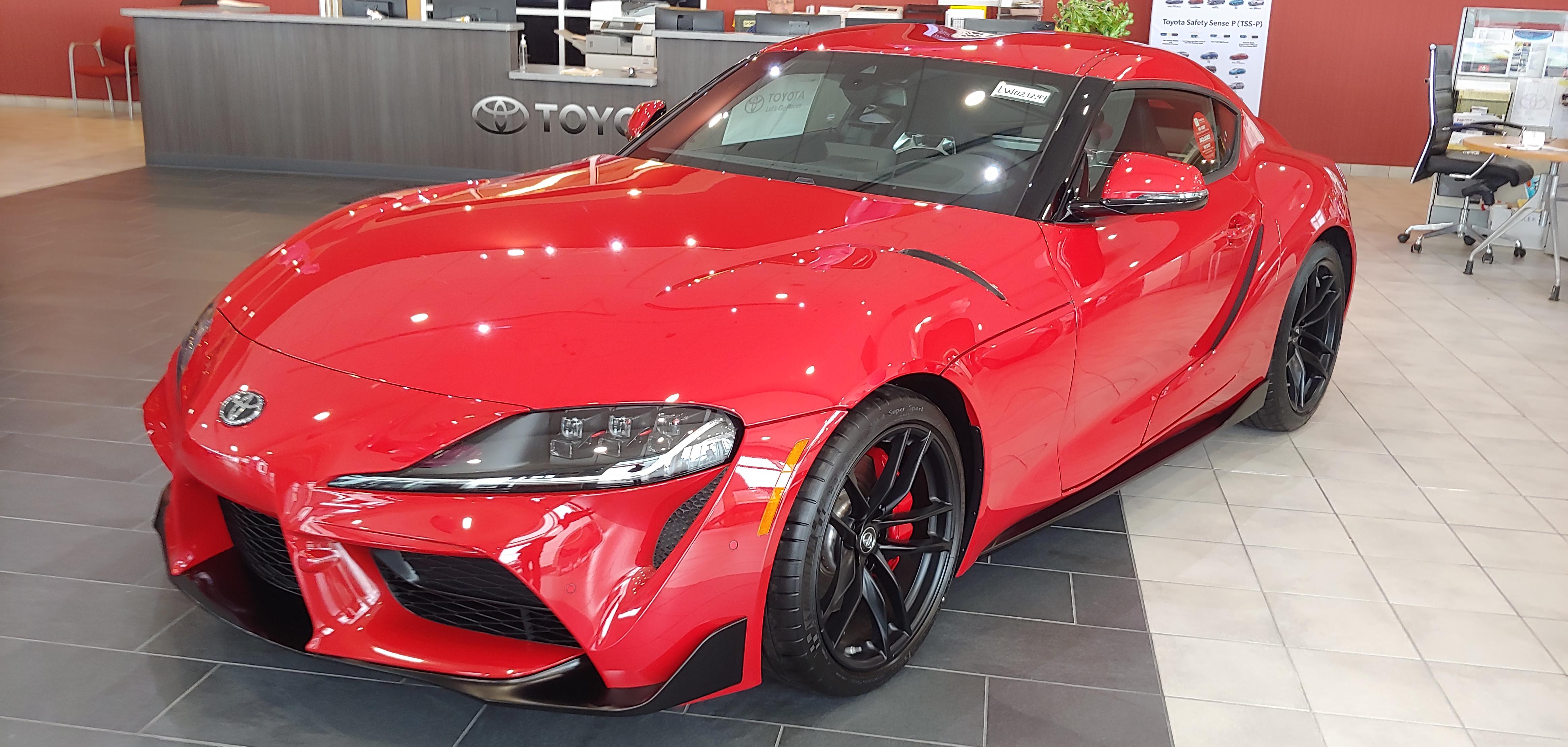 2020 Supra Launch Edition (256/1500) at my local dealer, got to sit in