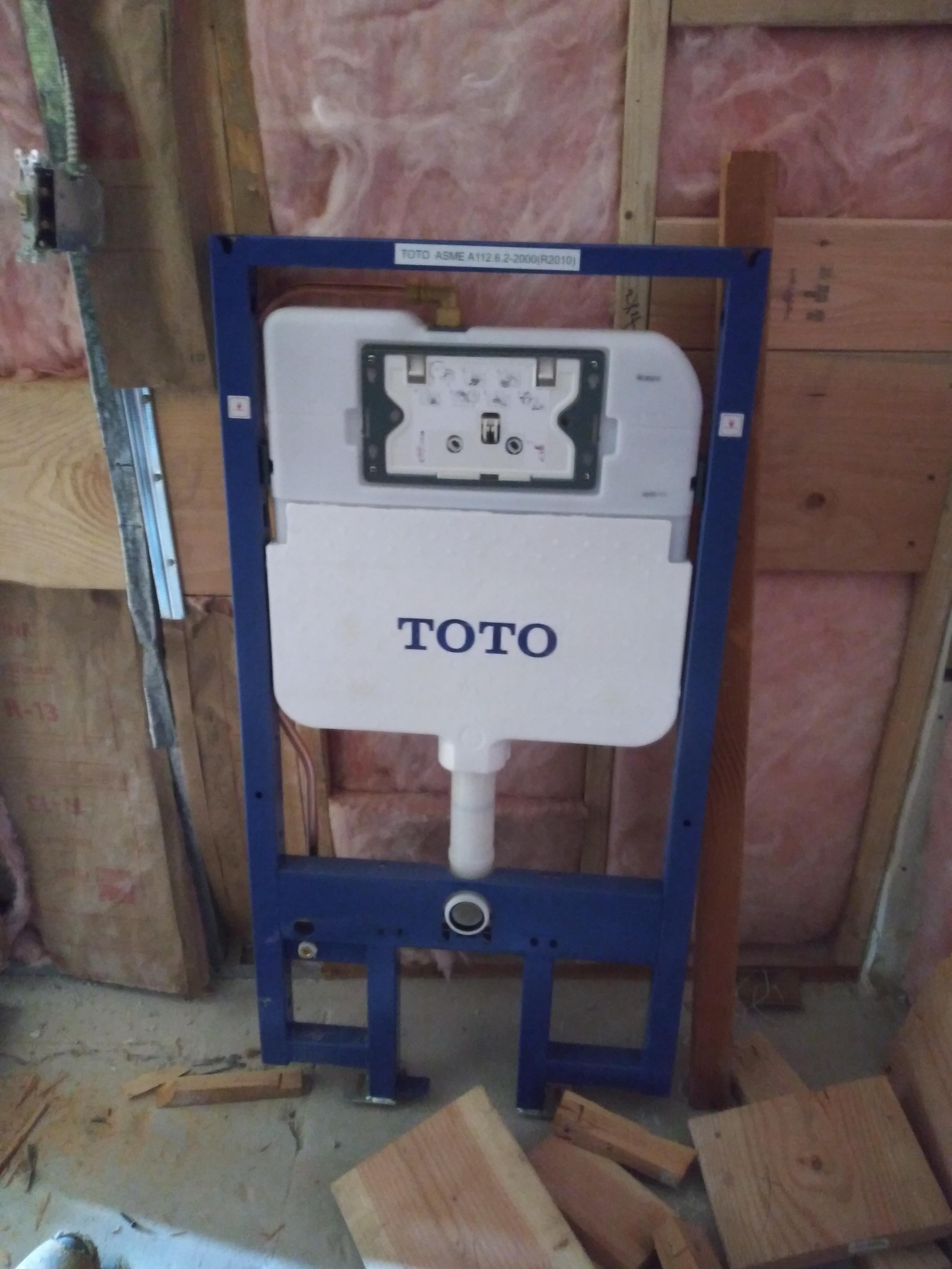 First wall mount toilet install. Any advice? r/Plumbing