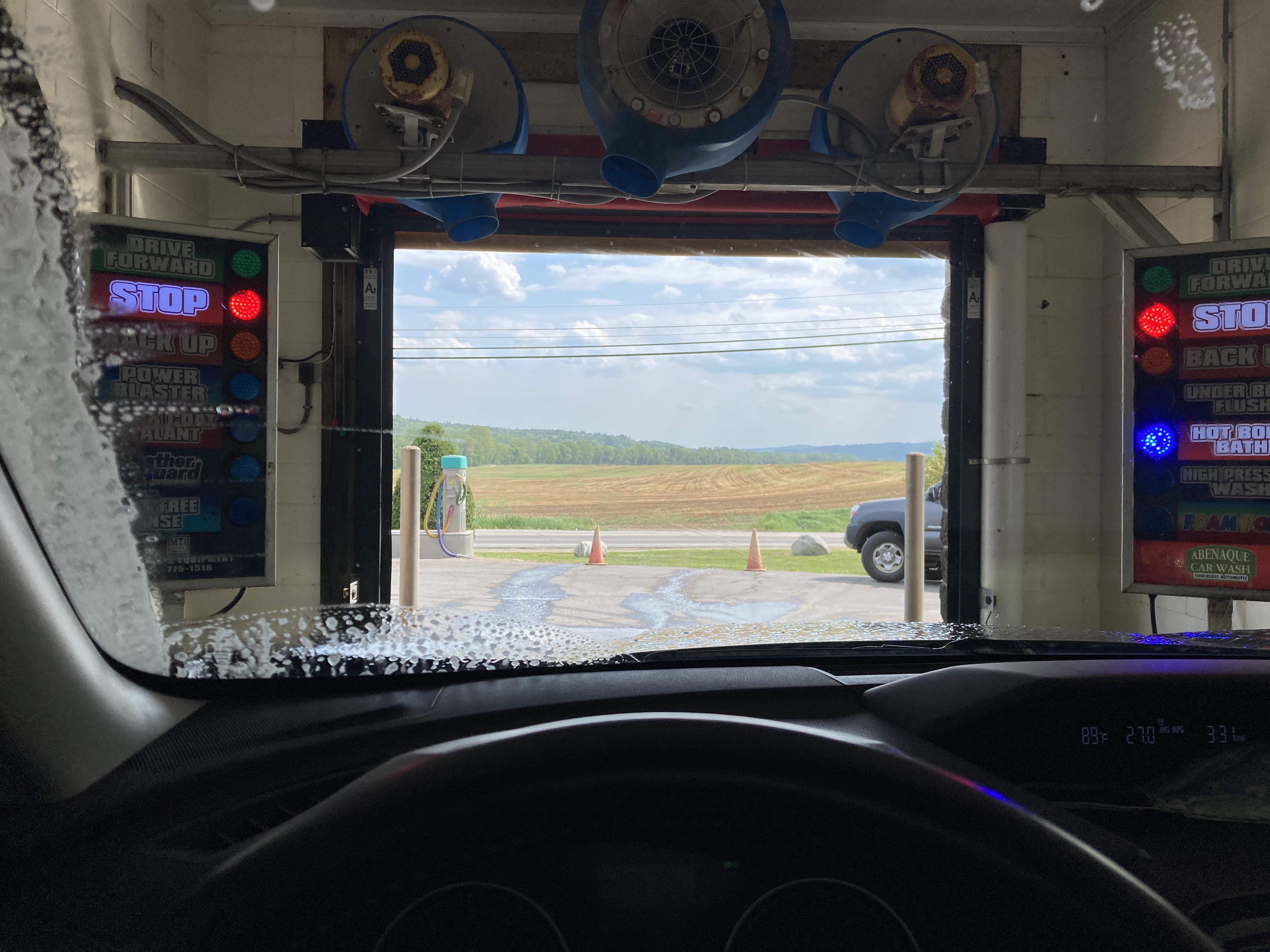 Even our car washes are scenic r/vermont