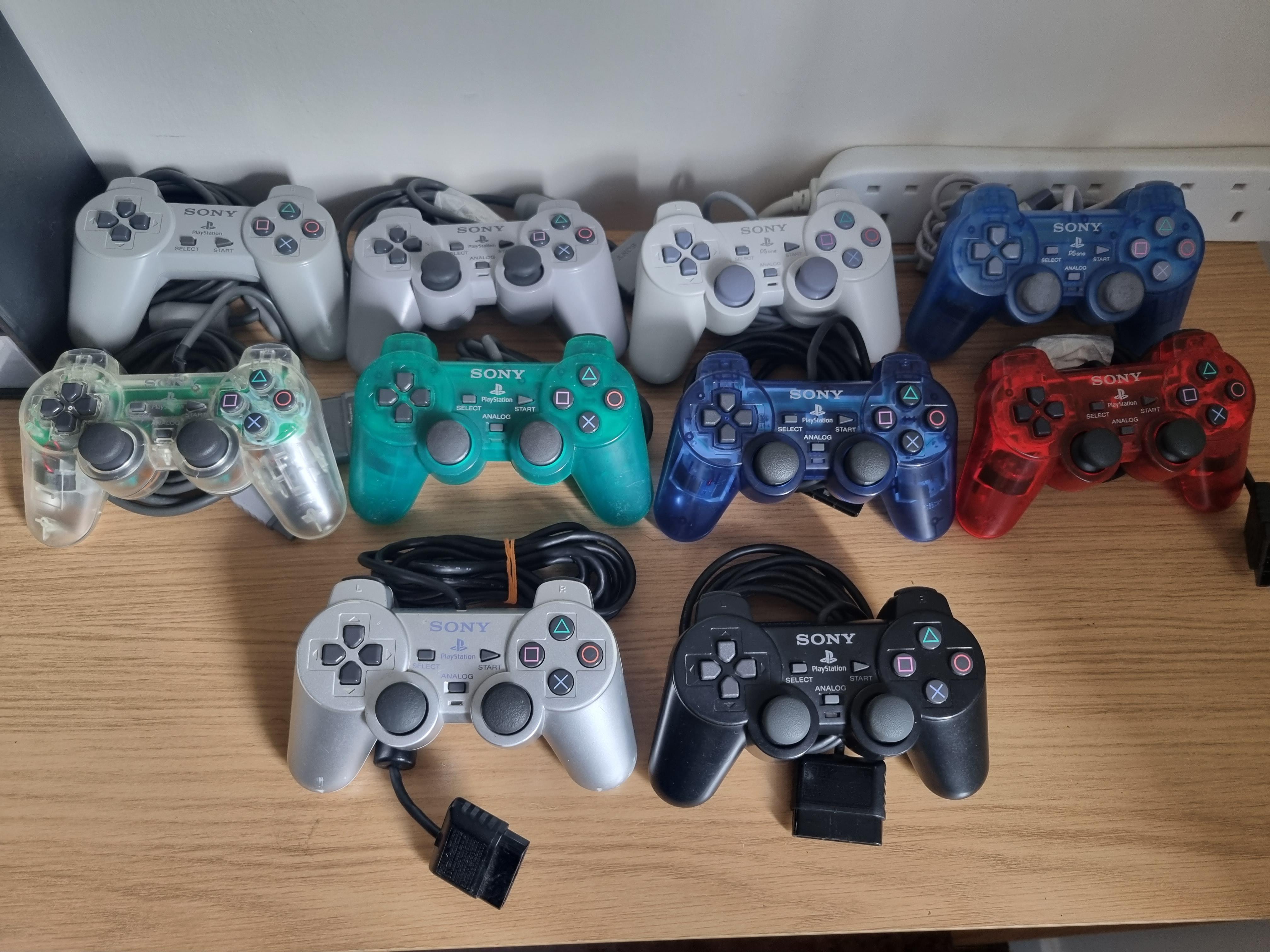 Playstation 2 Controller Colors