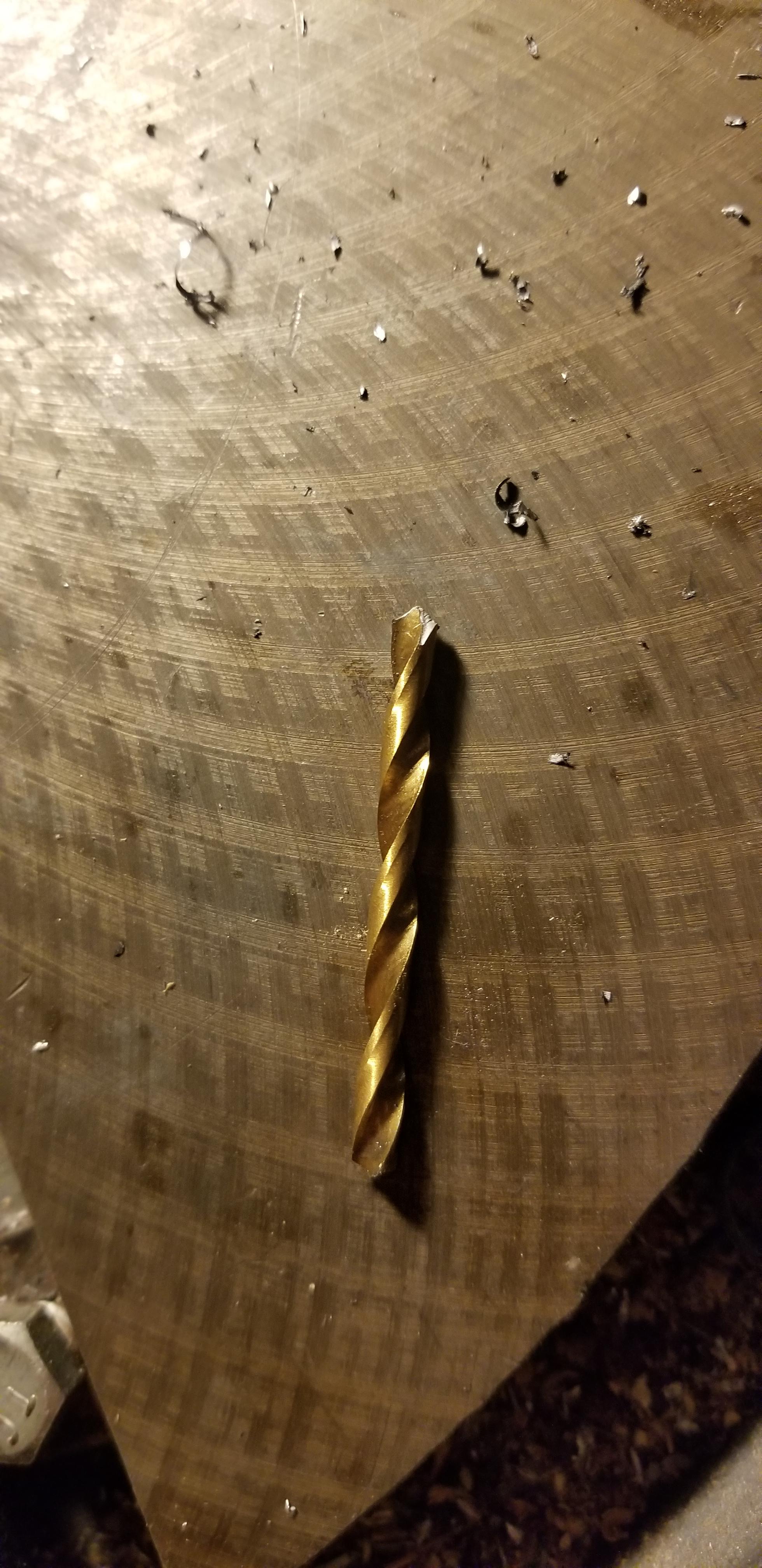 Introducing the new double sided drill bit! Comes with a trip to the