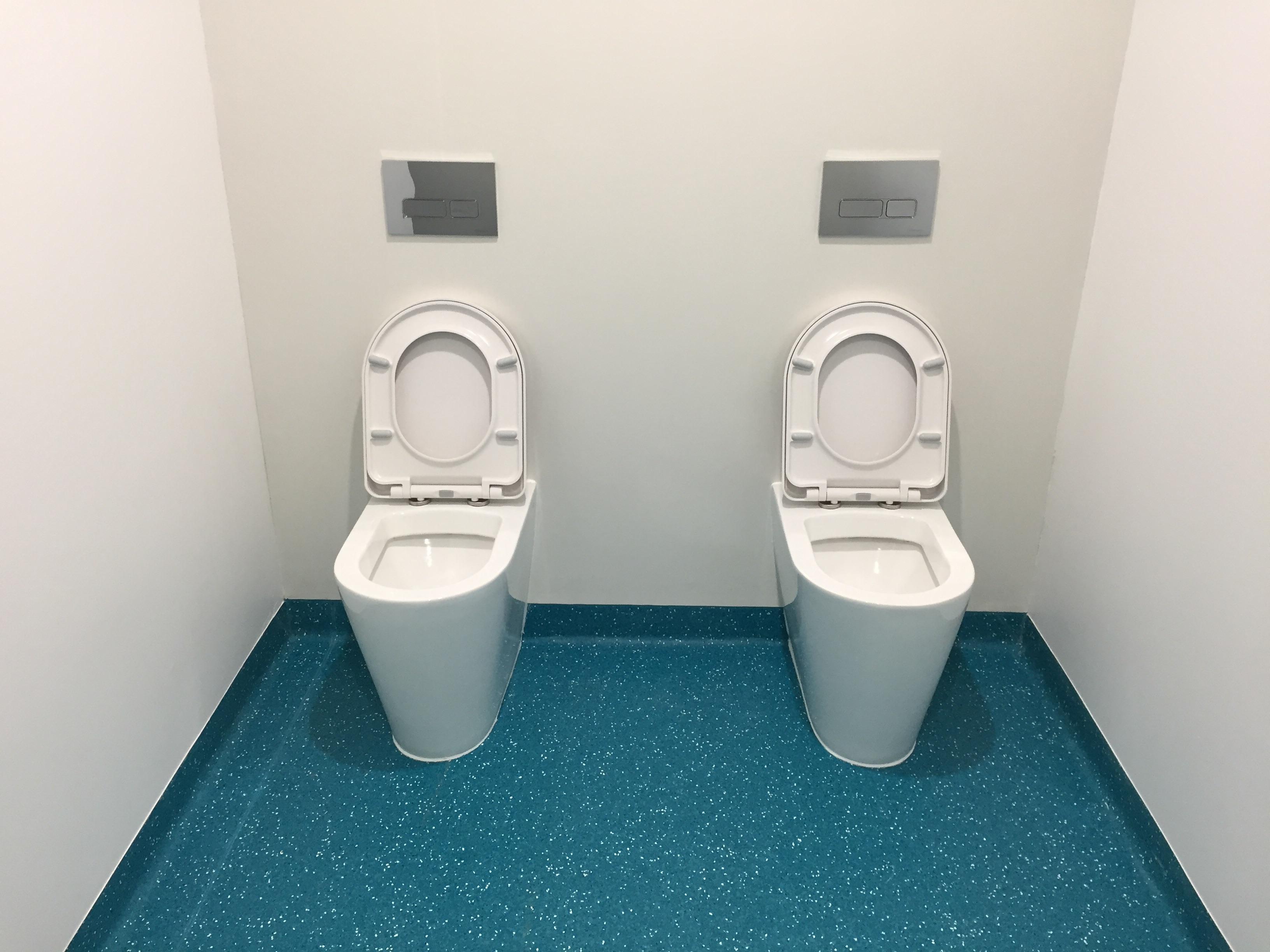 Close Coupled Ambulant Doc M Toilet Pack, Steel, Exposed, 55 OFF