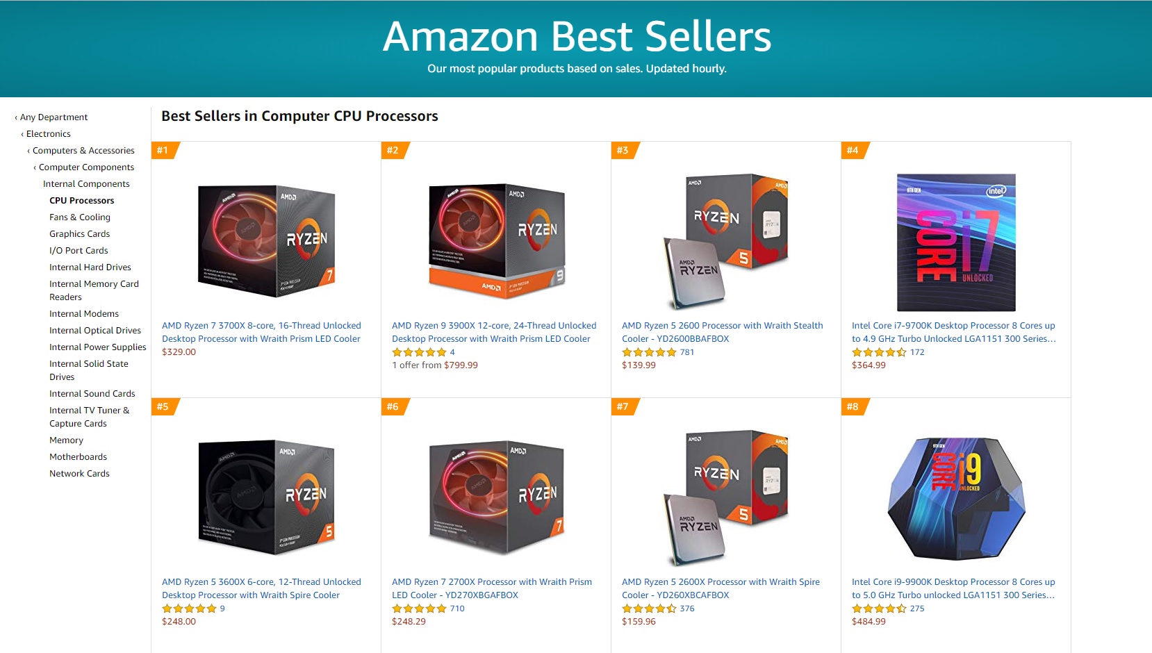 Amazon Best Sellers r/Amd