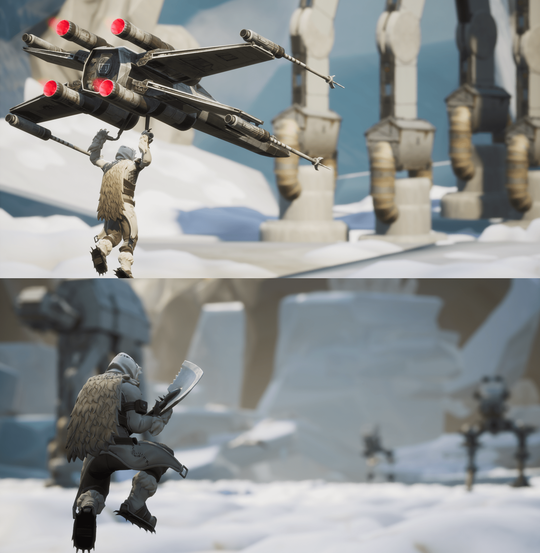 Taking my Xwing to Hoth •Zenith (Stage 3 White) + Enduring Cape