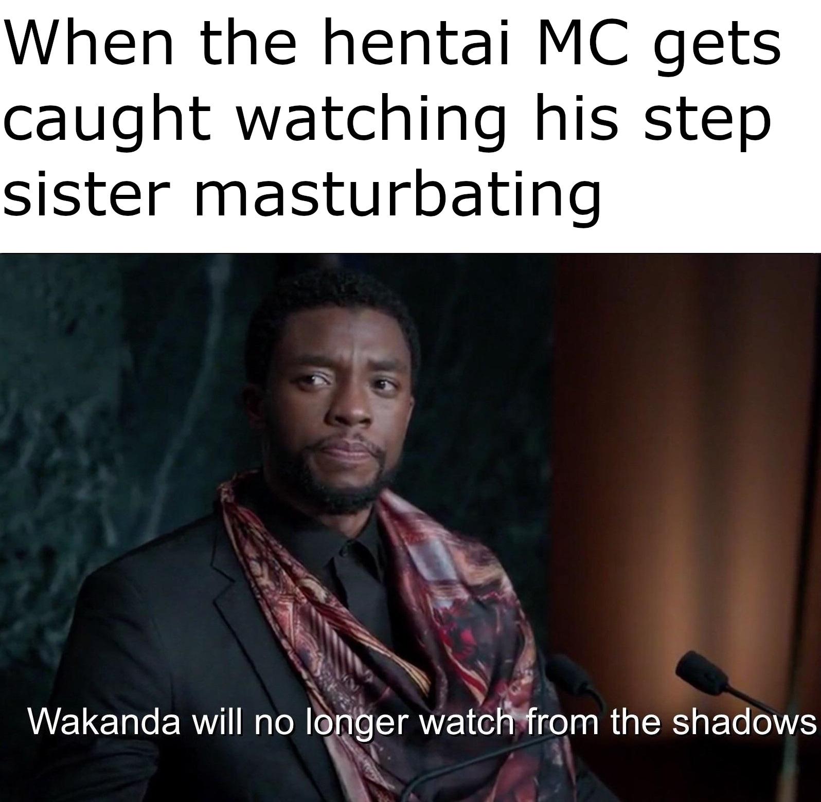 What are you doing step bro? 👀 Animemes