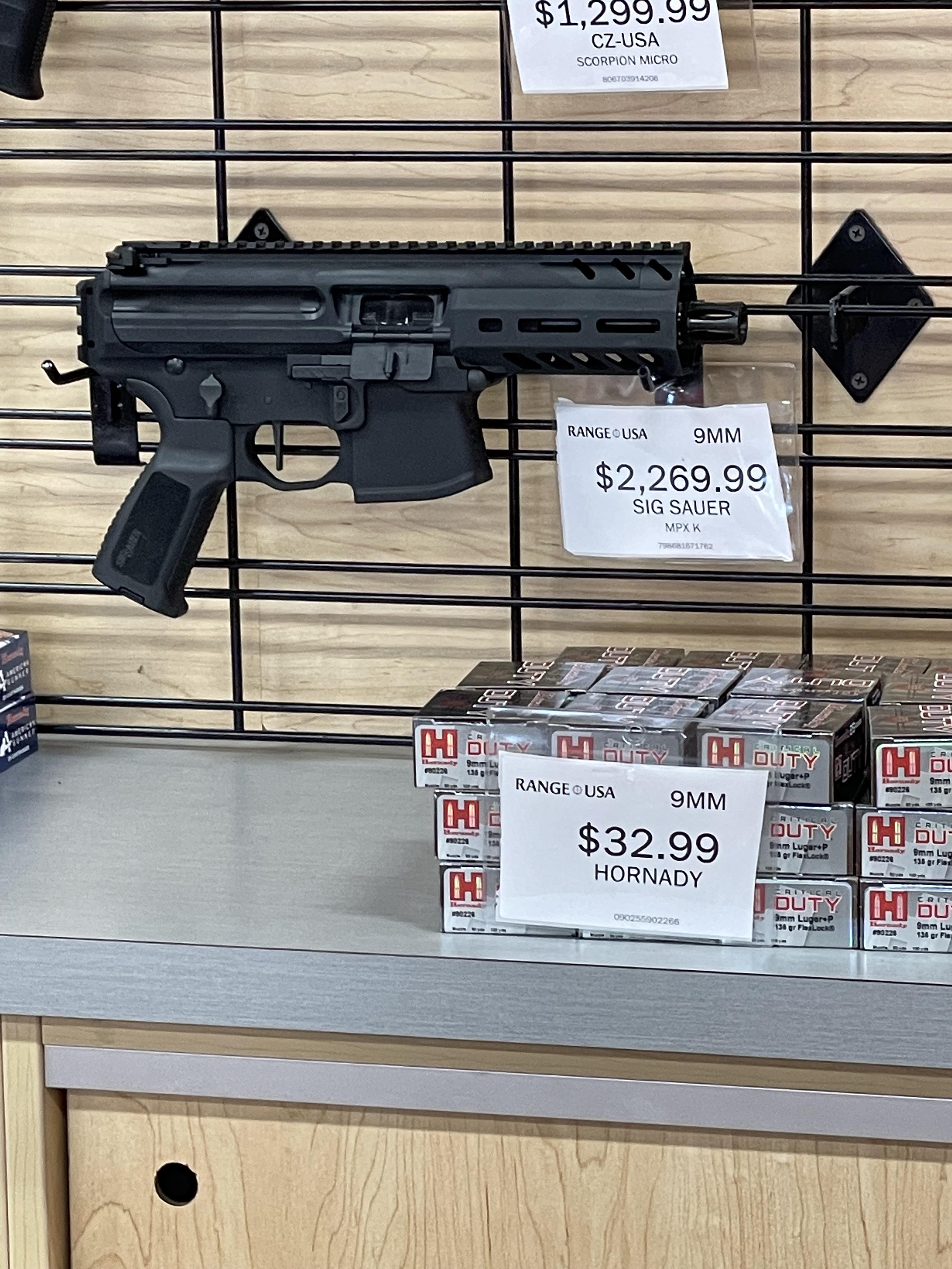 Nice mpxk at my local rangeUSA in Hodgkins IL r/SigSauer