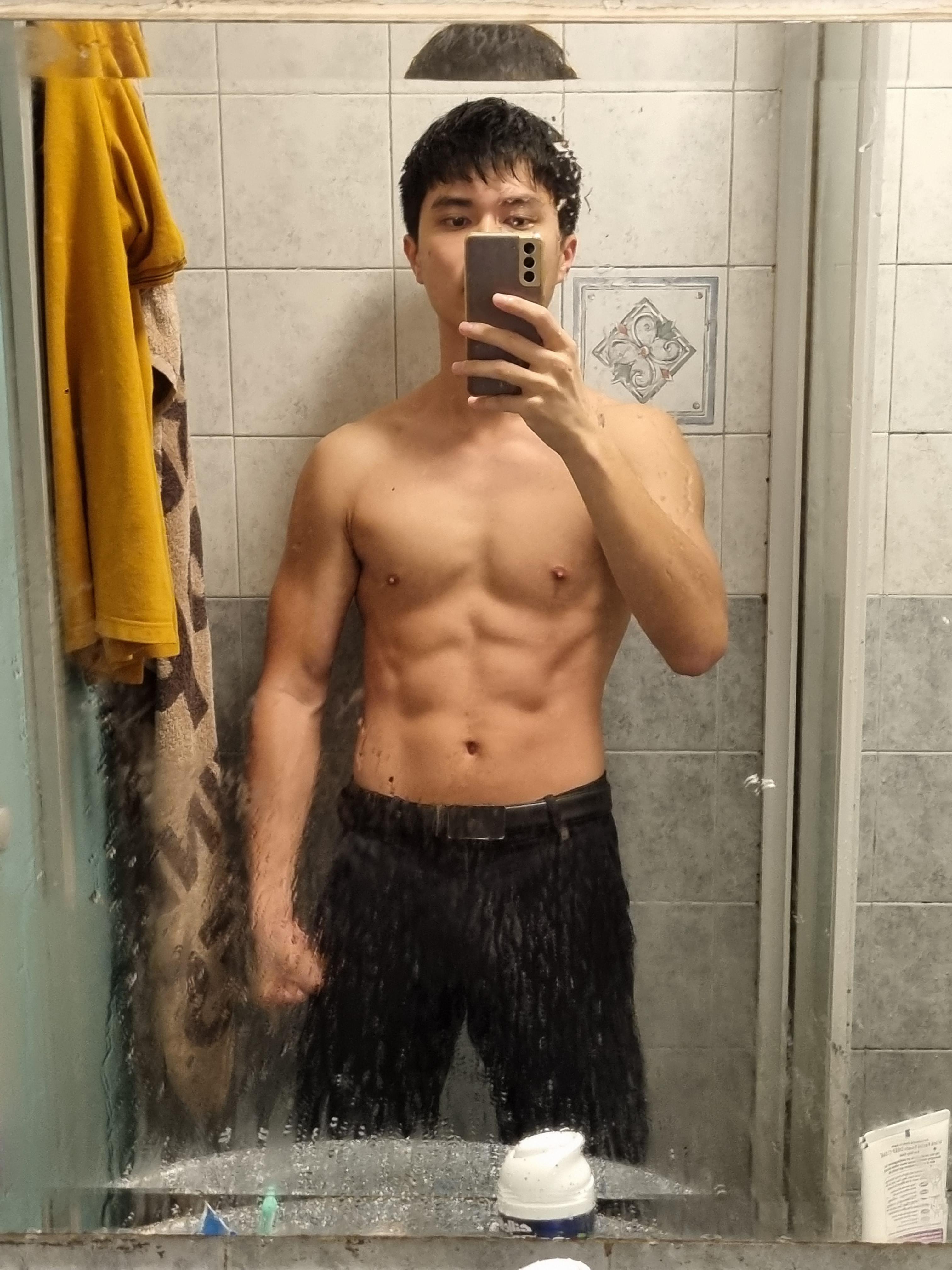[Self] Morning shower before work r/AsianLadyboners