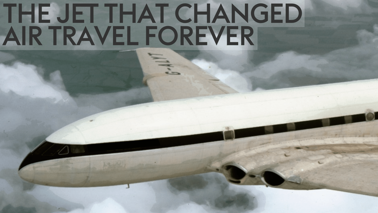 The de Havilland Comet makes it's first flight in 1949. The world's