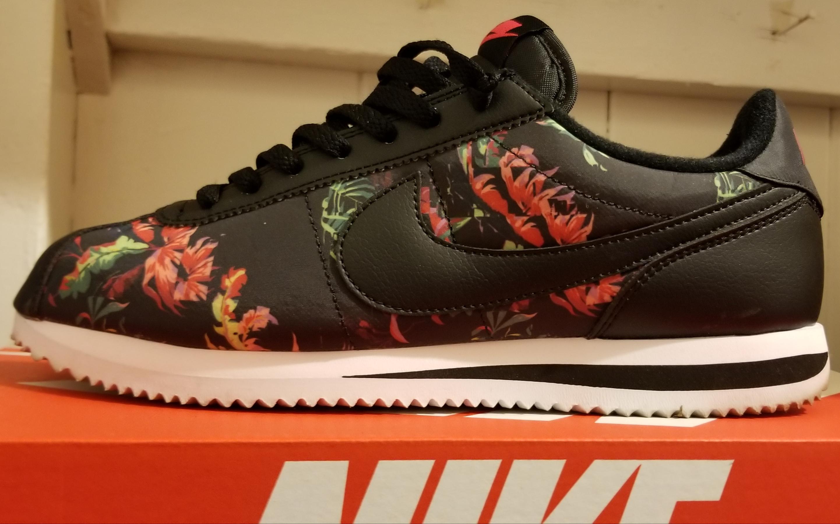 Nike Cortez Floral; never was a fan of these sort of designs but it