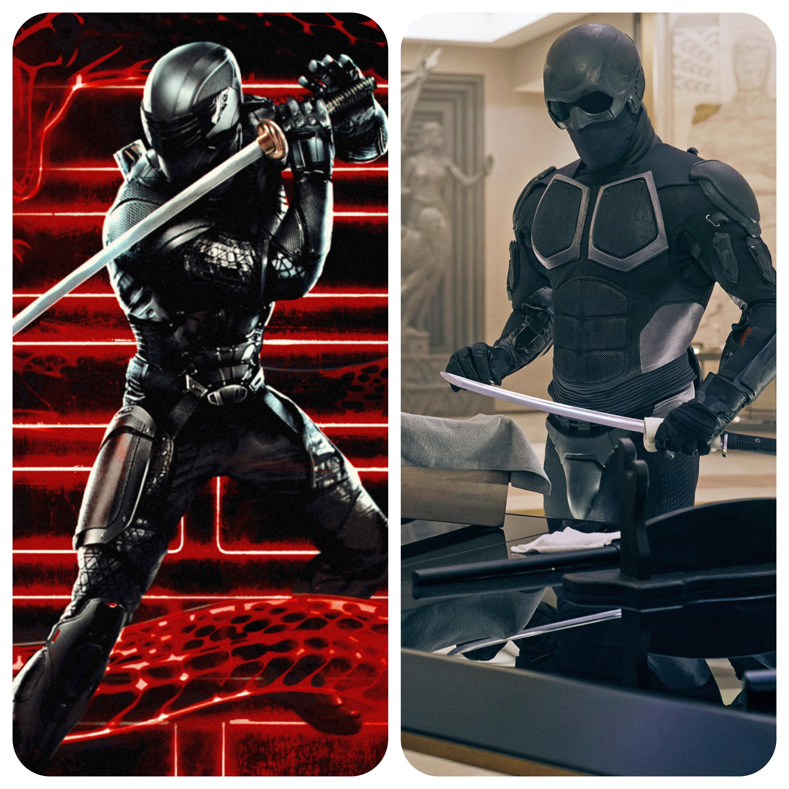 Do you guys feel too, that Black Noir is a copy of Snake Eyes from G.I