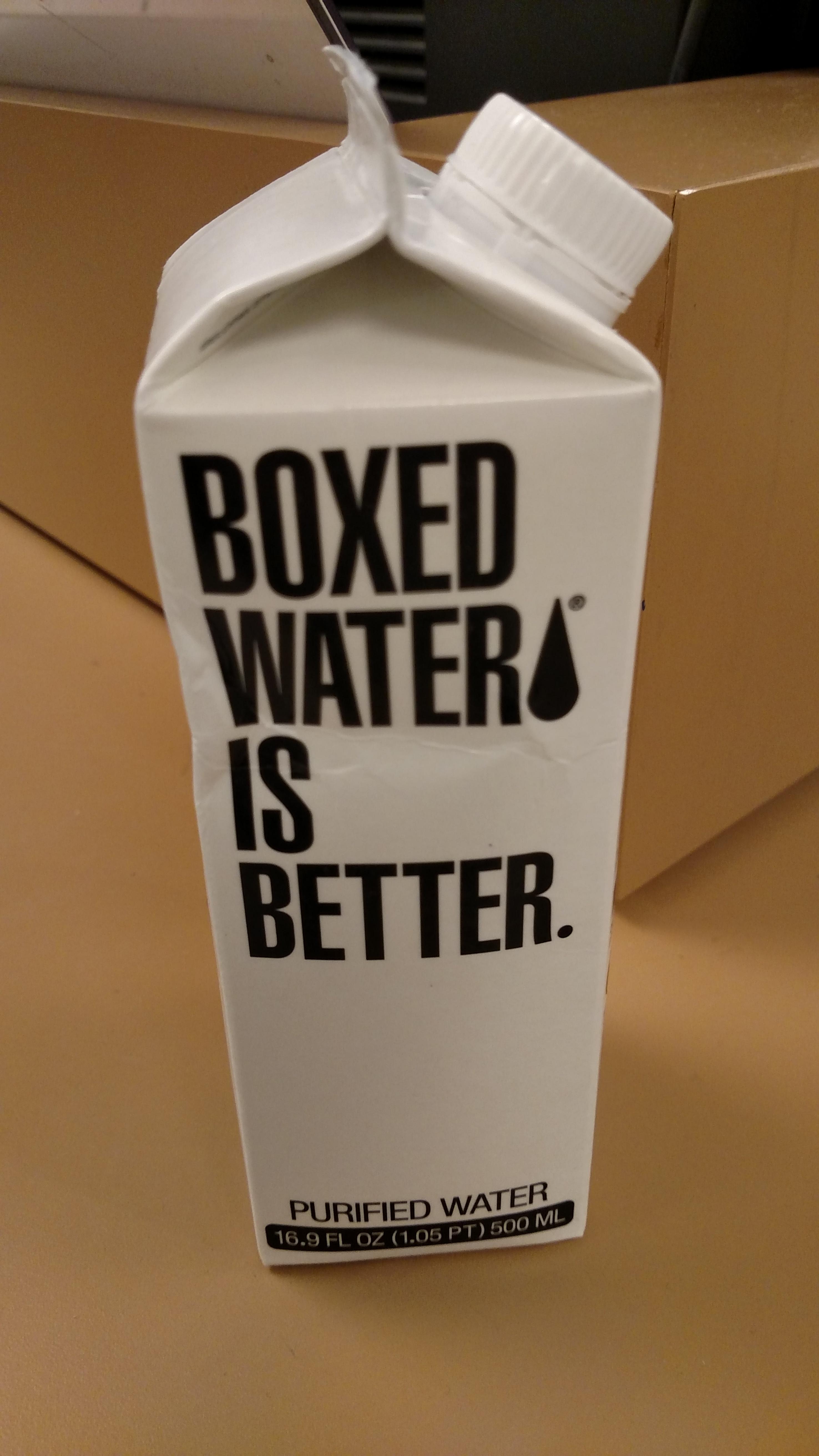 A carton of water r/mildlyinteresting