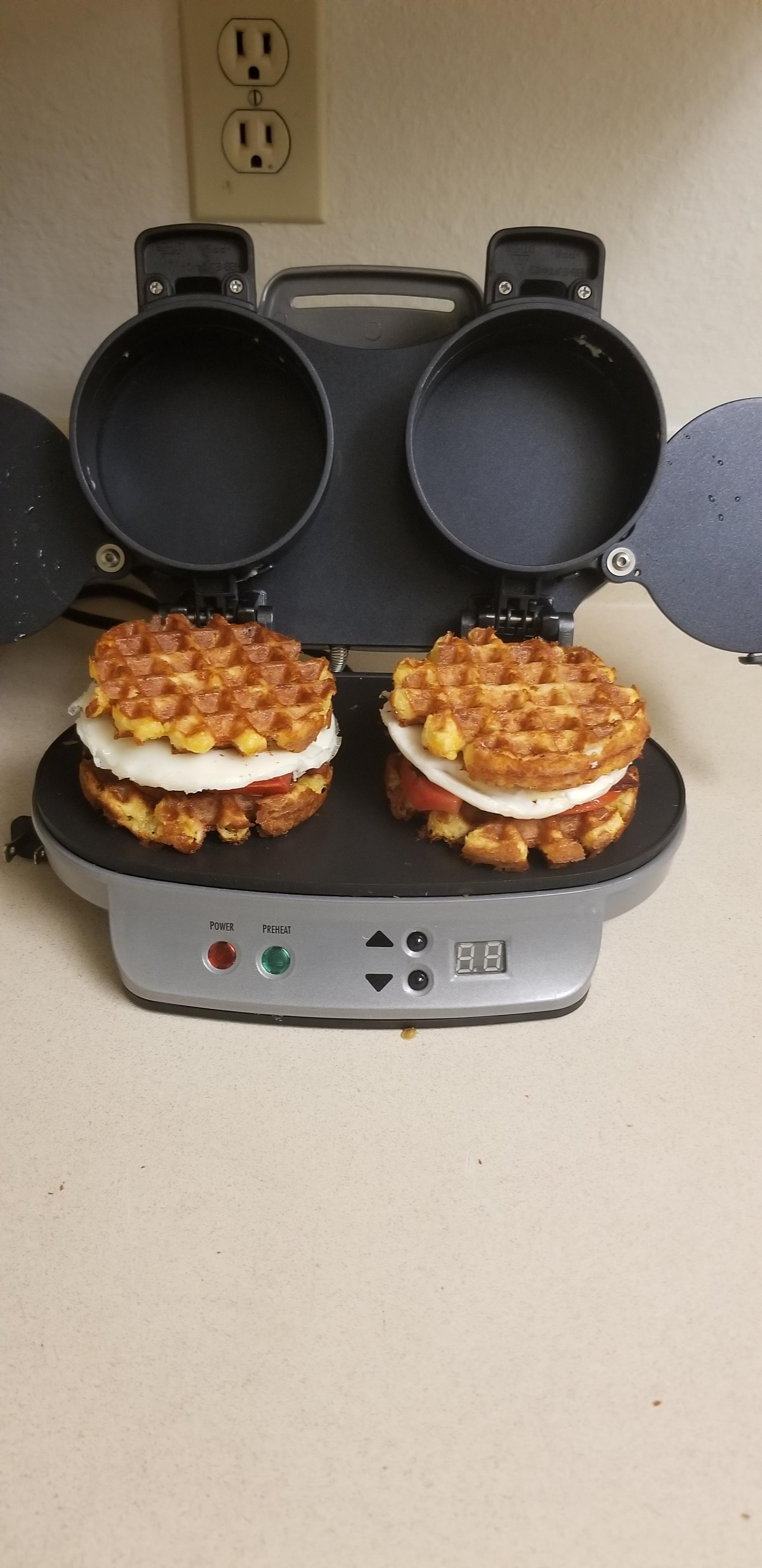 PSA Dash chaffles fit it Hamilton Beach breakfast sandwich maker r