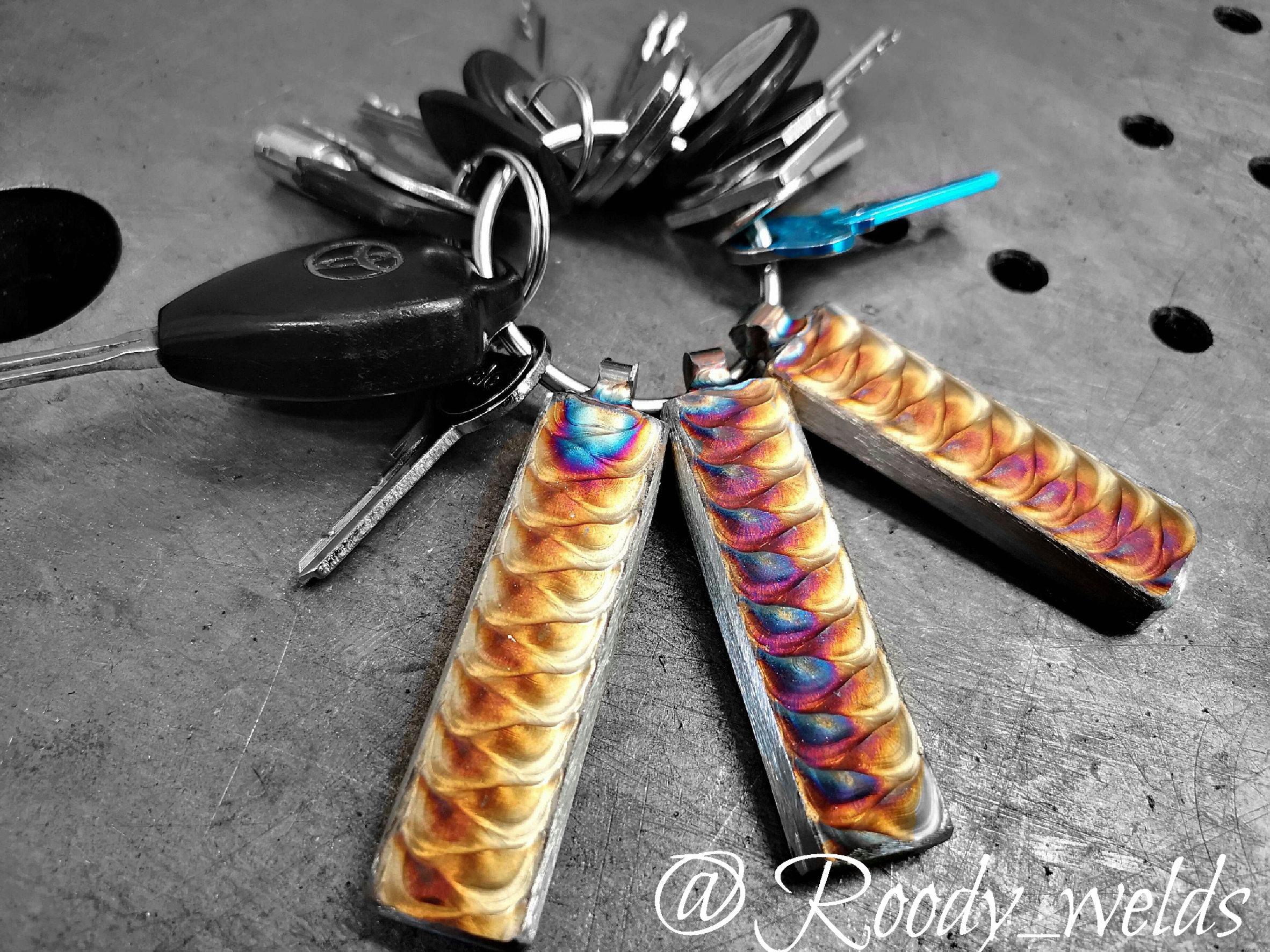 Stainless Steel key chains r/Welding