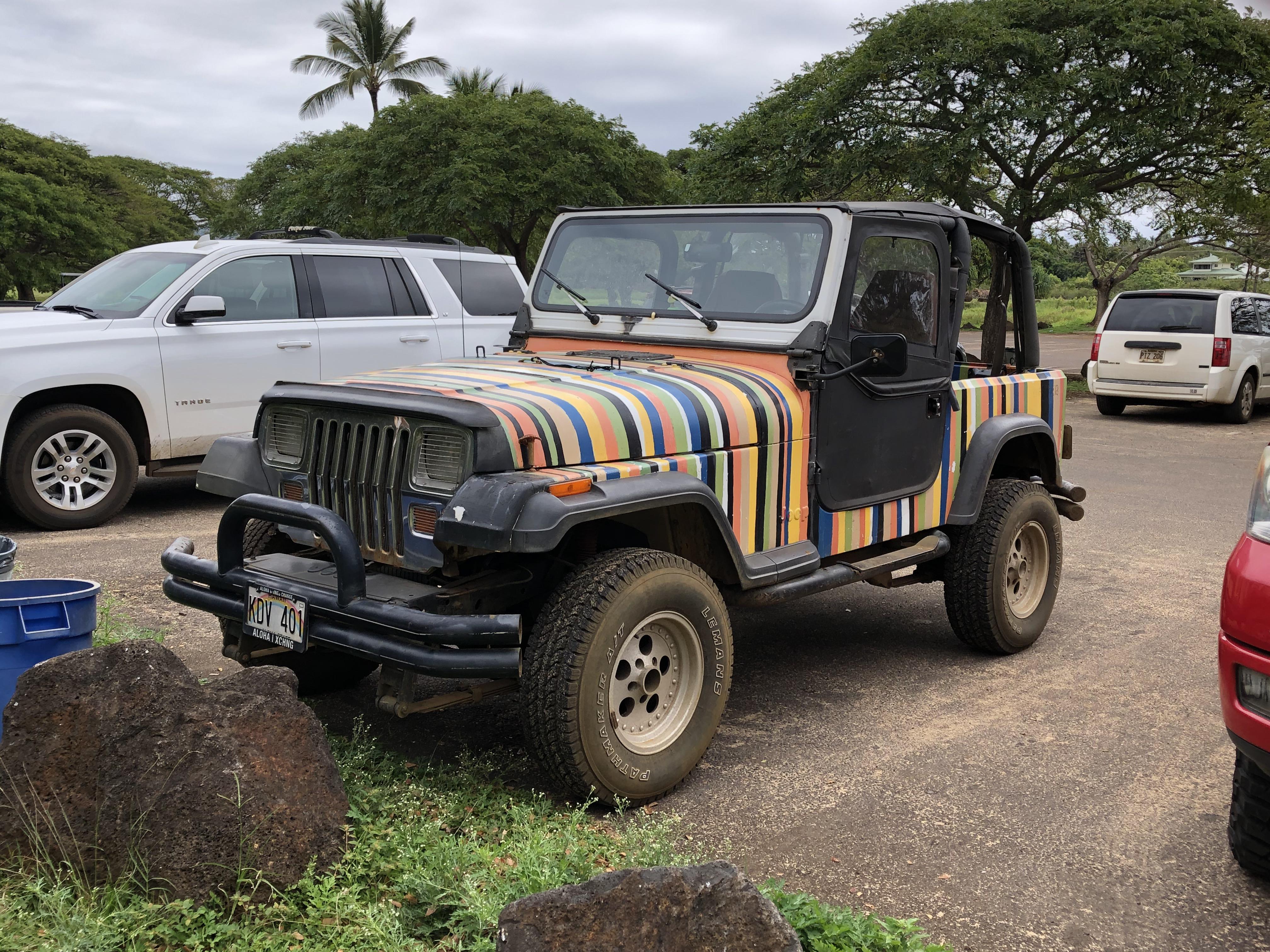 Saw this Jeep while visiting Kauai r/Wrangler