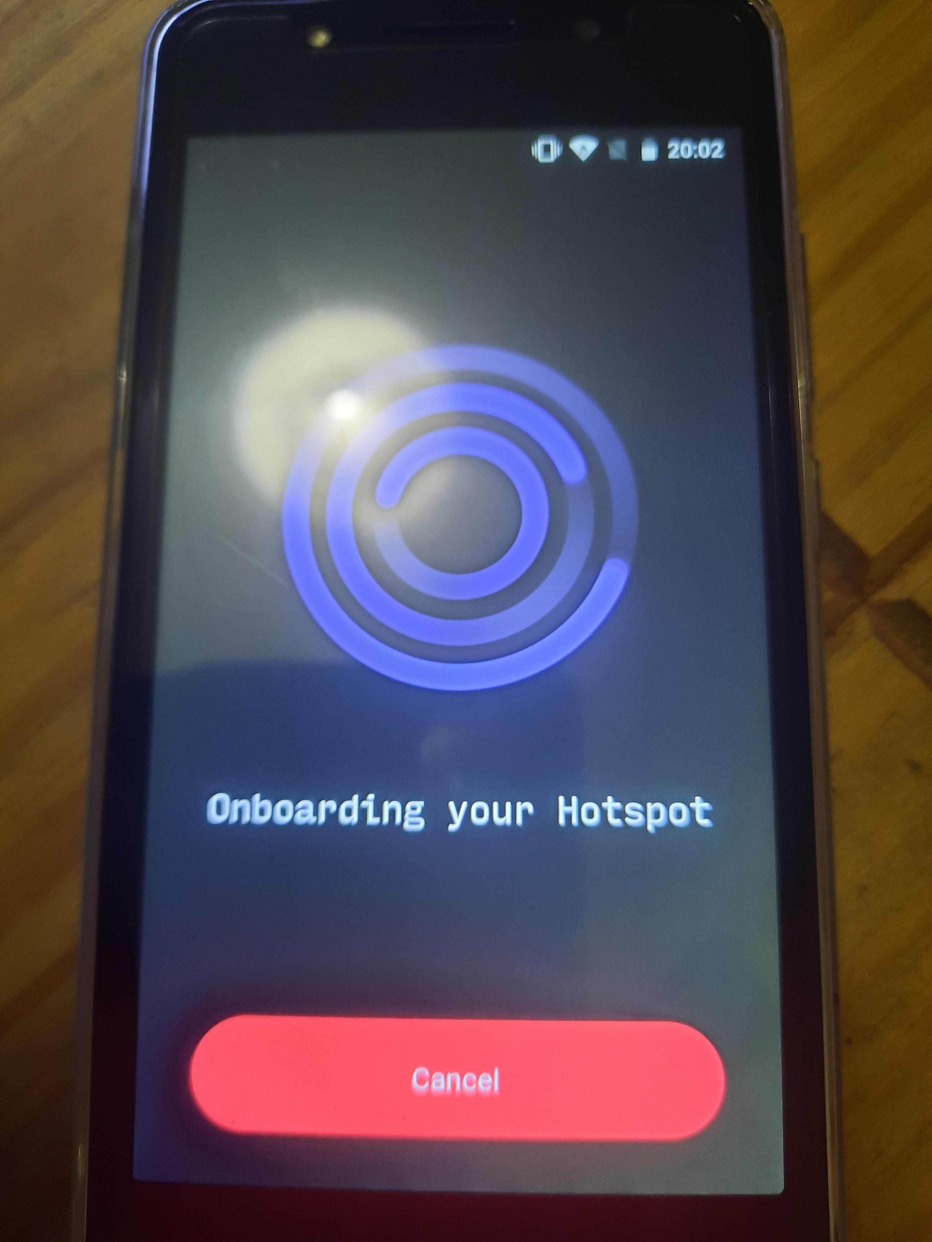 Problem with hotspot