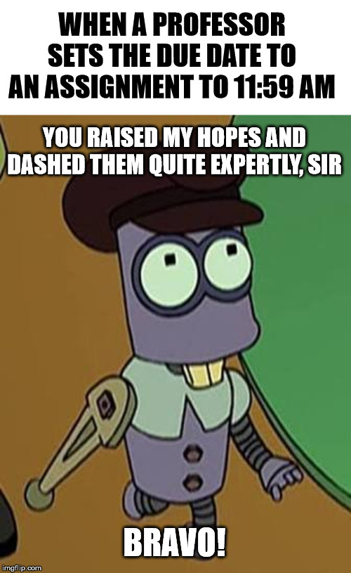 Profs why you do this? UBC