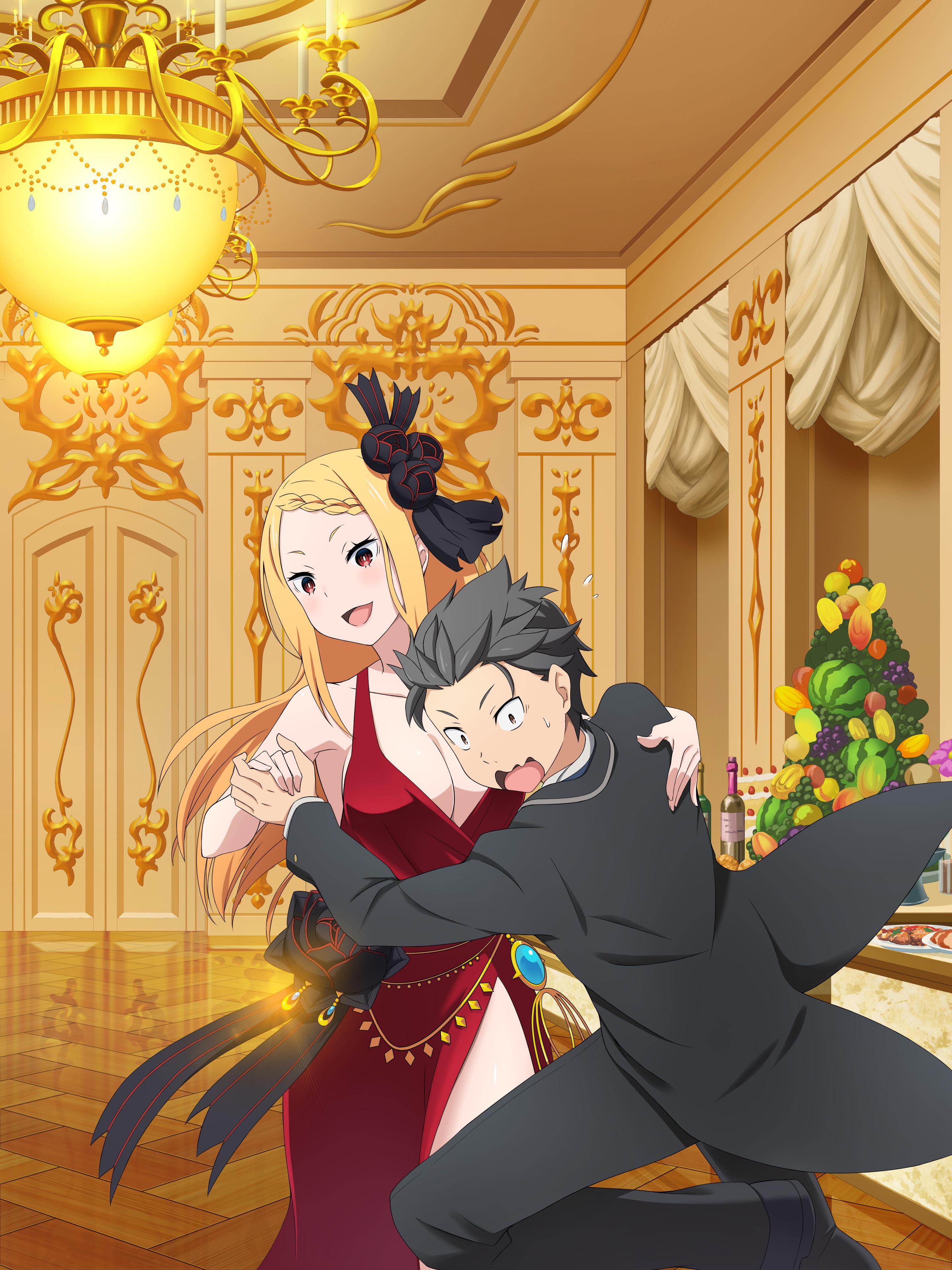 [Game] Priscilla dancing with Subaru. : Re_Zero