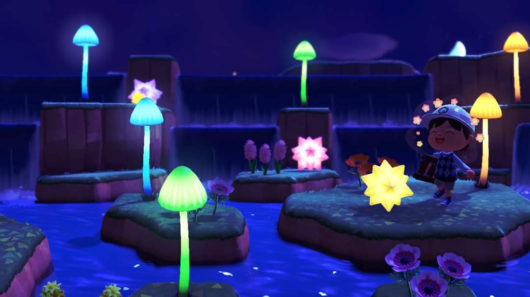 Mush Lamp Animal Crossing List Of Mushroom Series Furniture Item