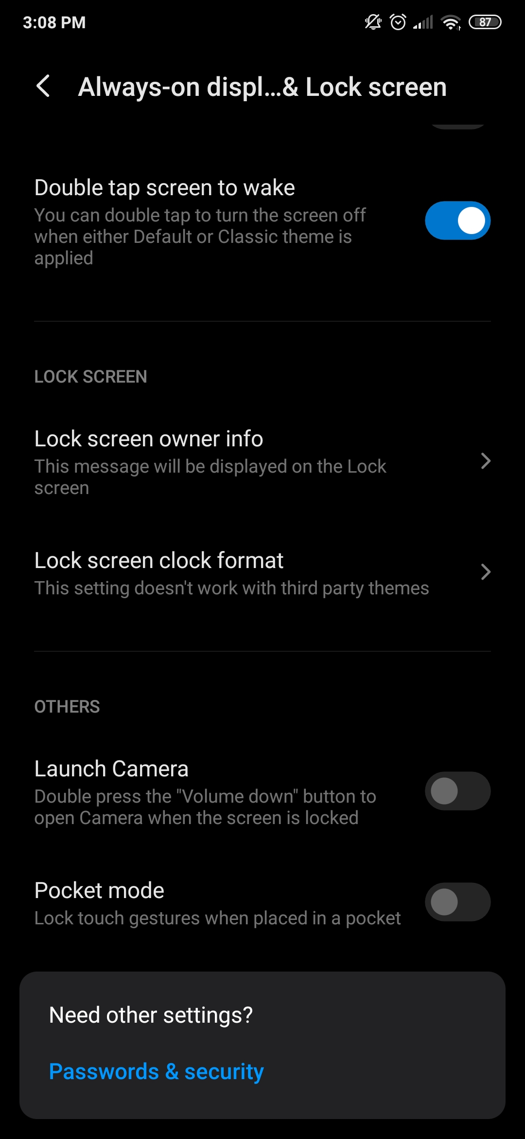 My wallpaper carousel option has disappeared . Need help. r/RedmiK20Pro