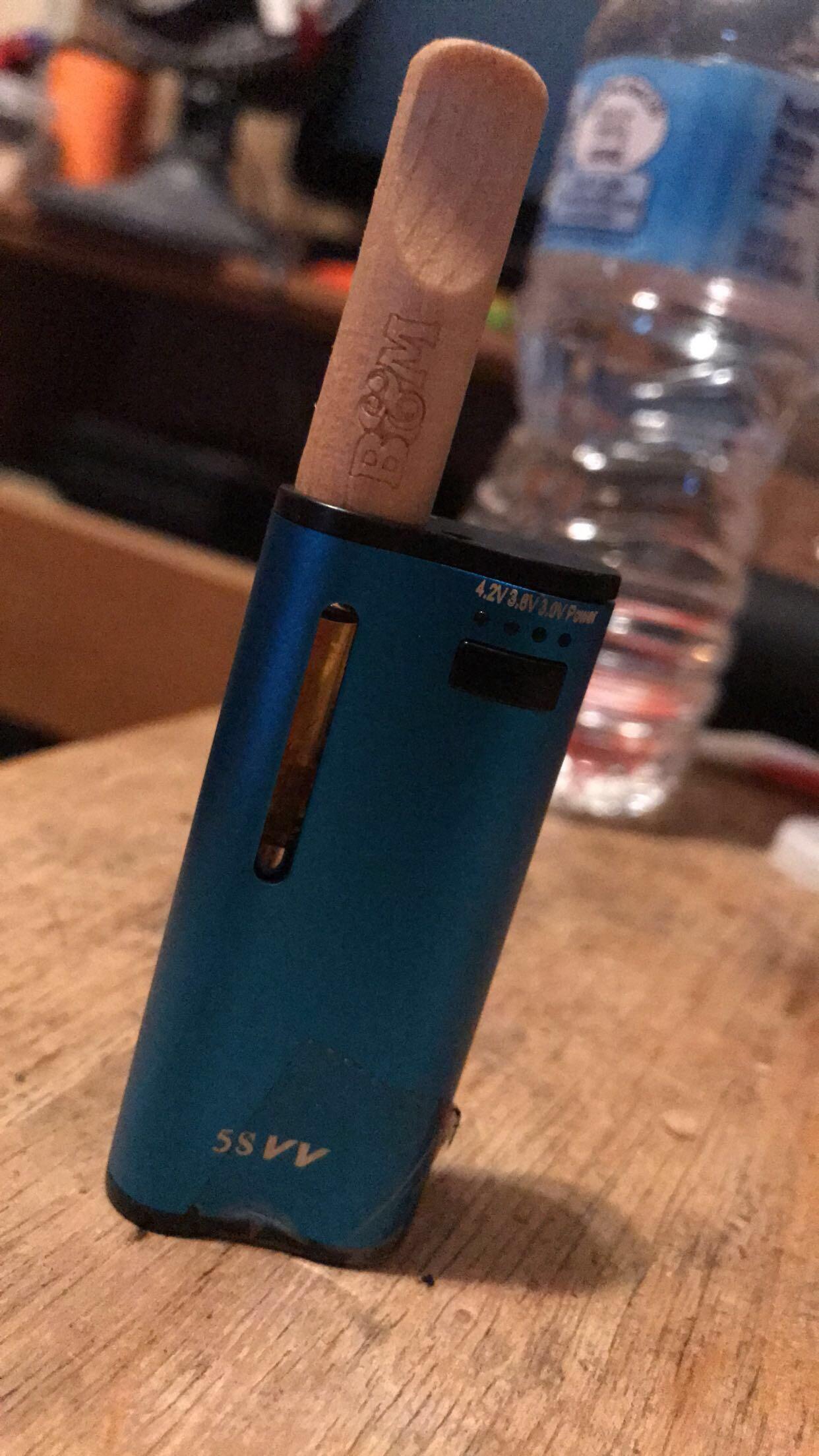 Cloud 9 cartridge + Black & Mild wood tip = Wood tip cart? r