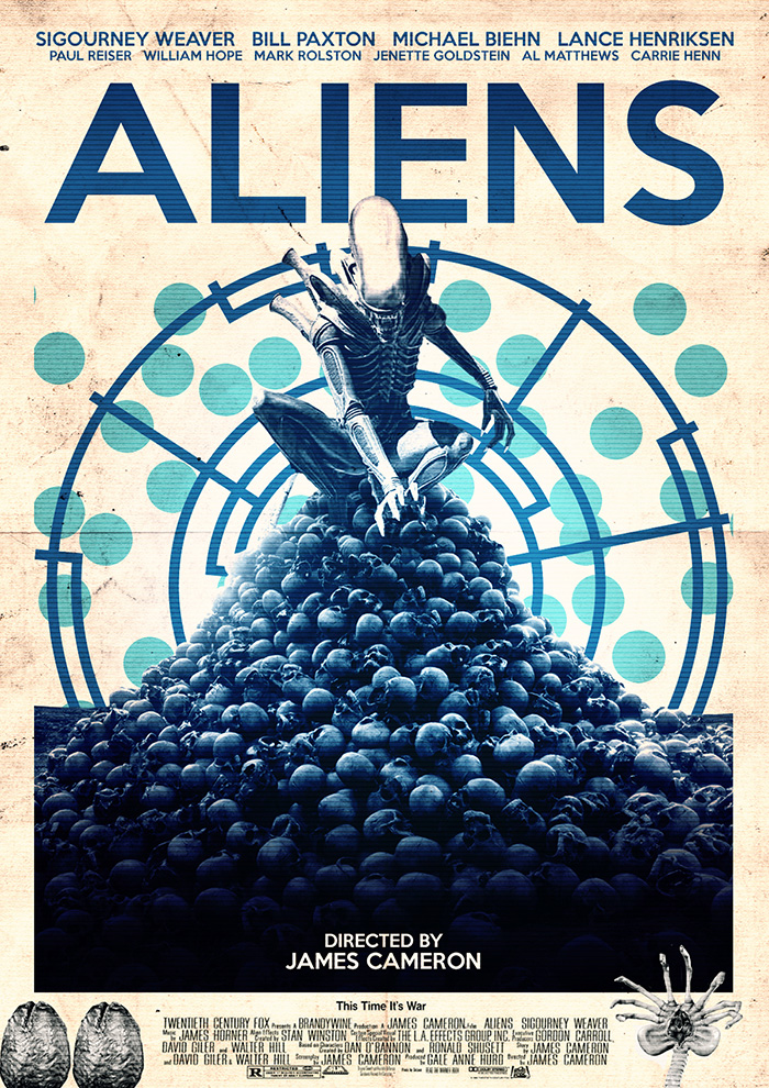 Aliens Movie Concept Art Poster by Andi Ewington r/LV426