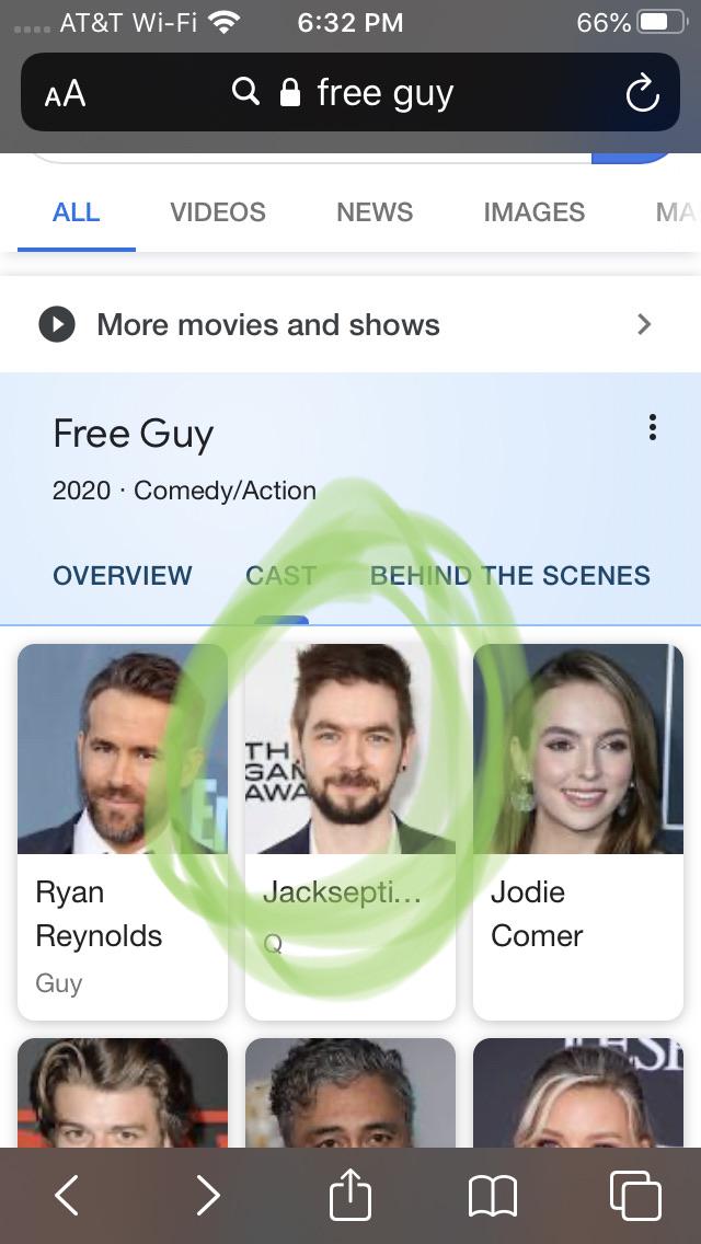 Jacks going to be in a movie with Ryan Reynolds?!?!?!! r/jacksepticeye