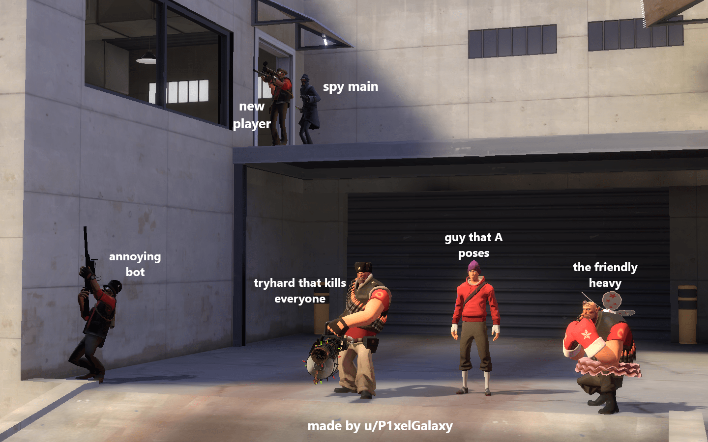 Every tf2 player in one photo r/tf2