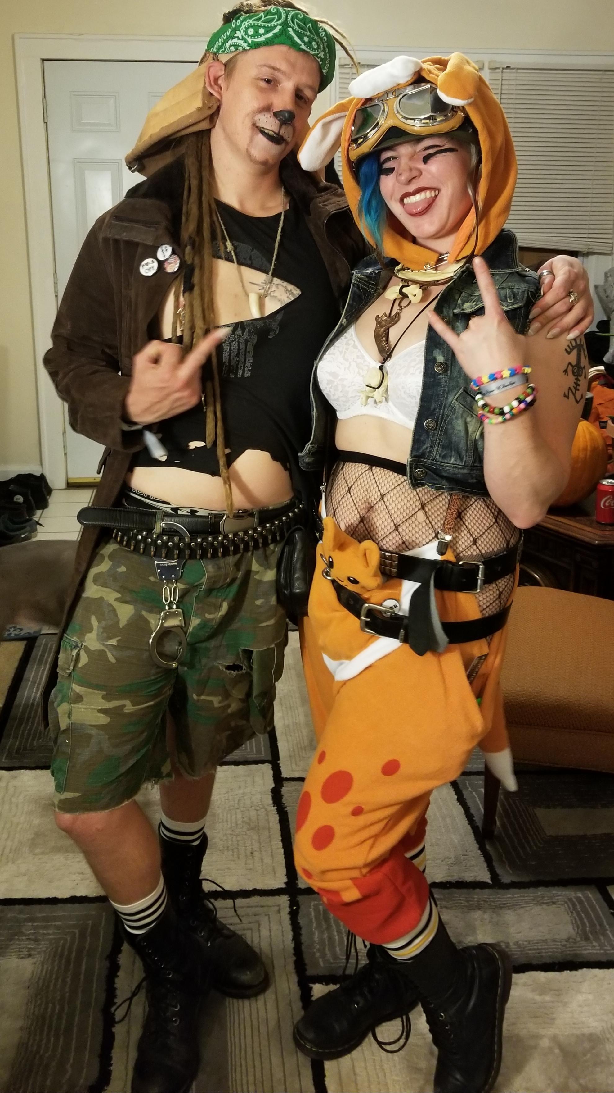 Tank Girl and Booga cosplay (semi speciesswap) r/TankGirl