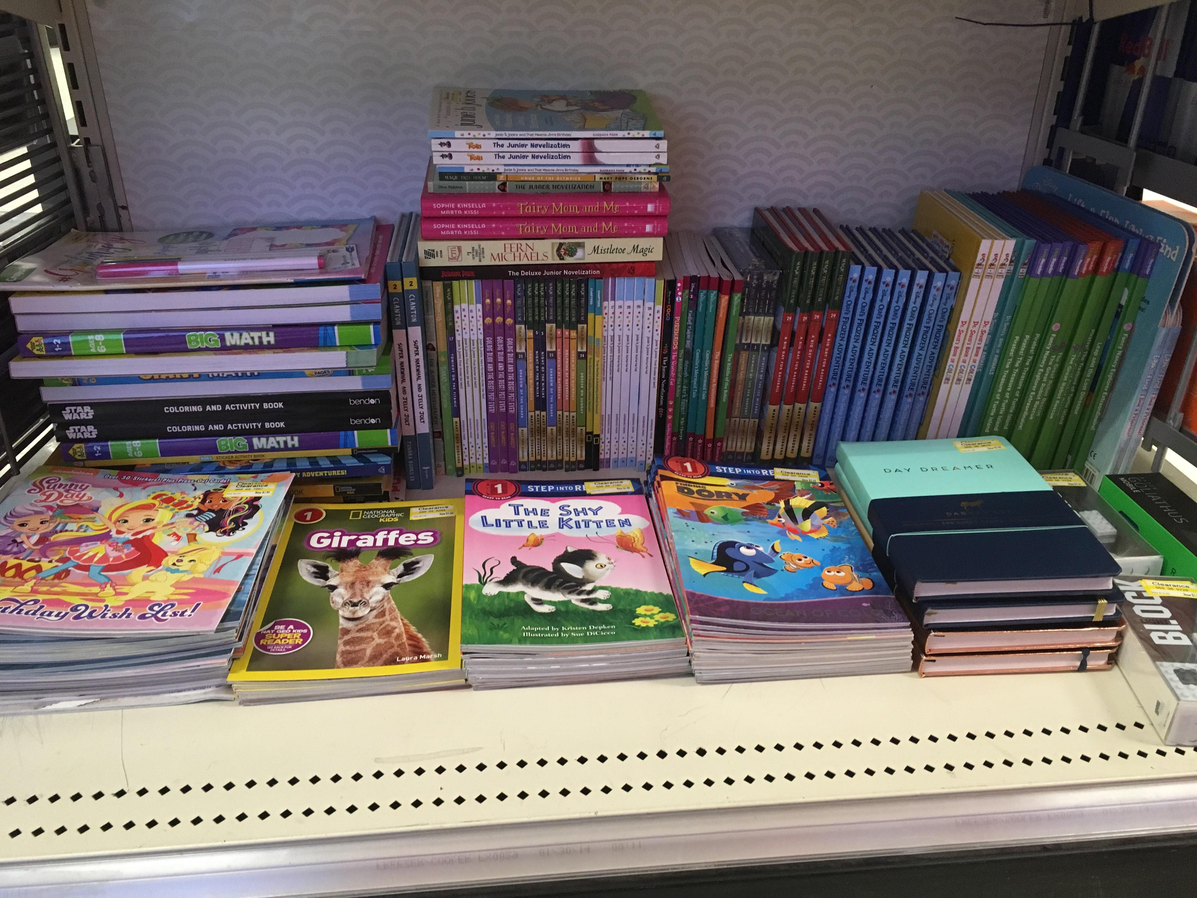 My clearance book shelf! r/Target