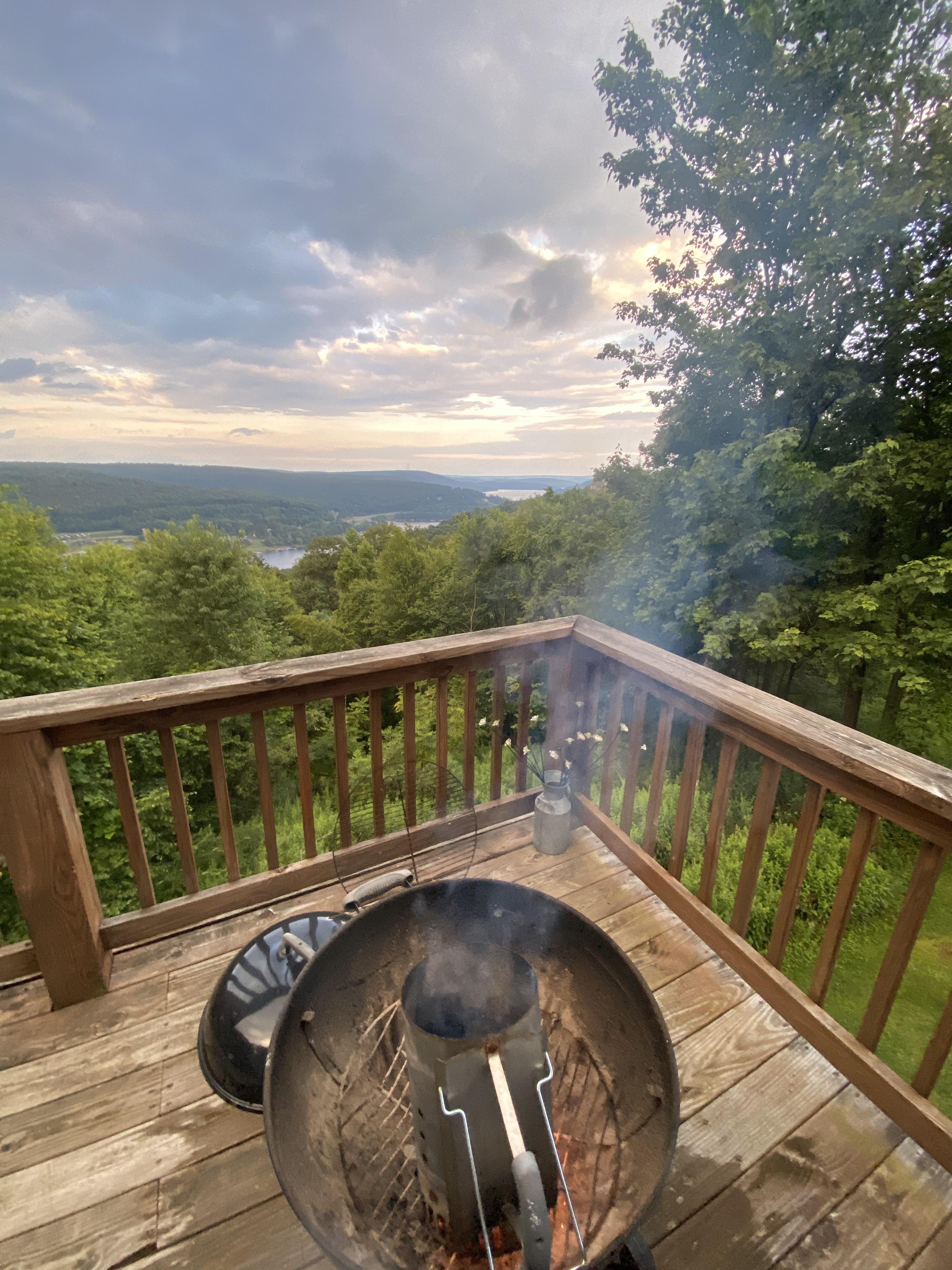I was super excited to see that the Airbnb we rented had a Kettle