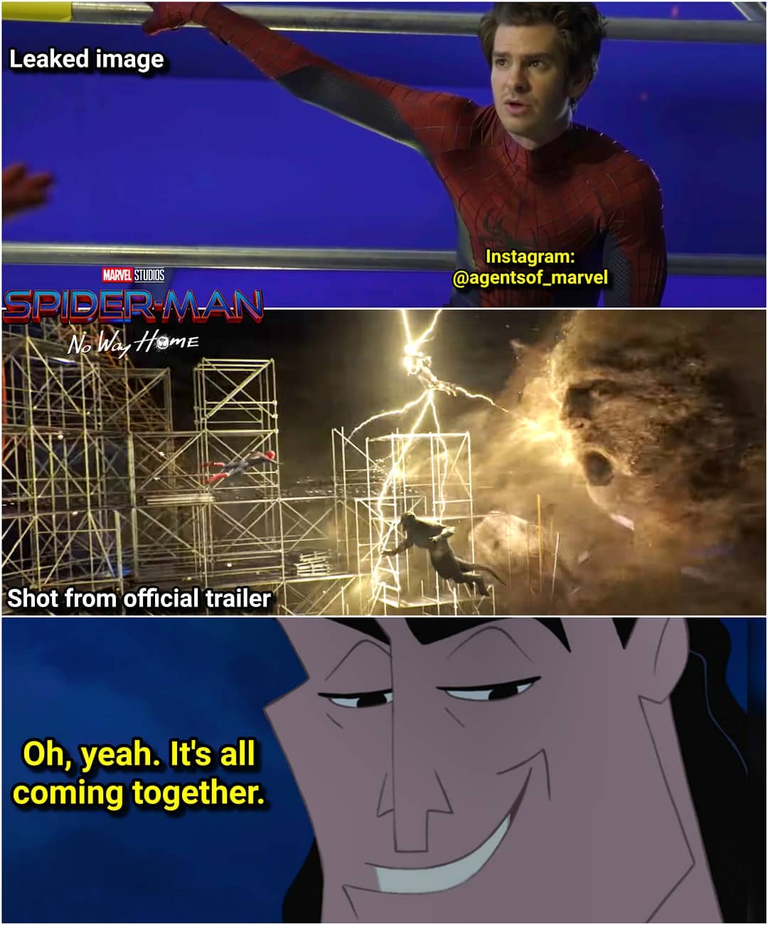 Oh yeah. It's all coming together. r/marvelmemes