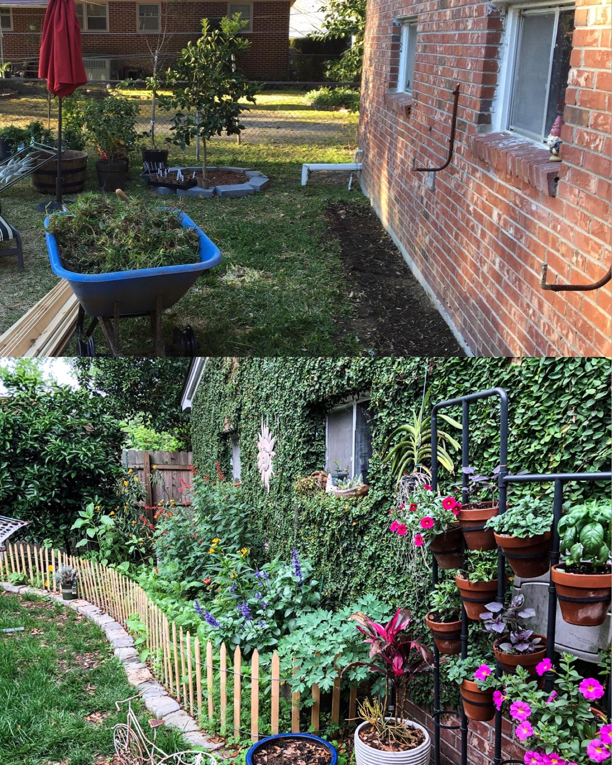 My garage wall when I bought my house in 2016 to now. Still a work in