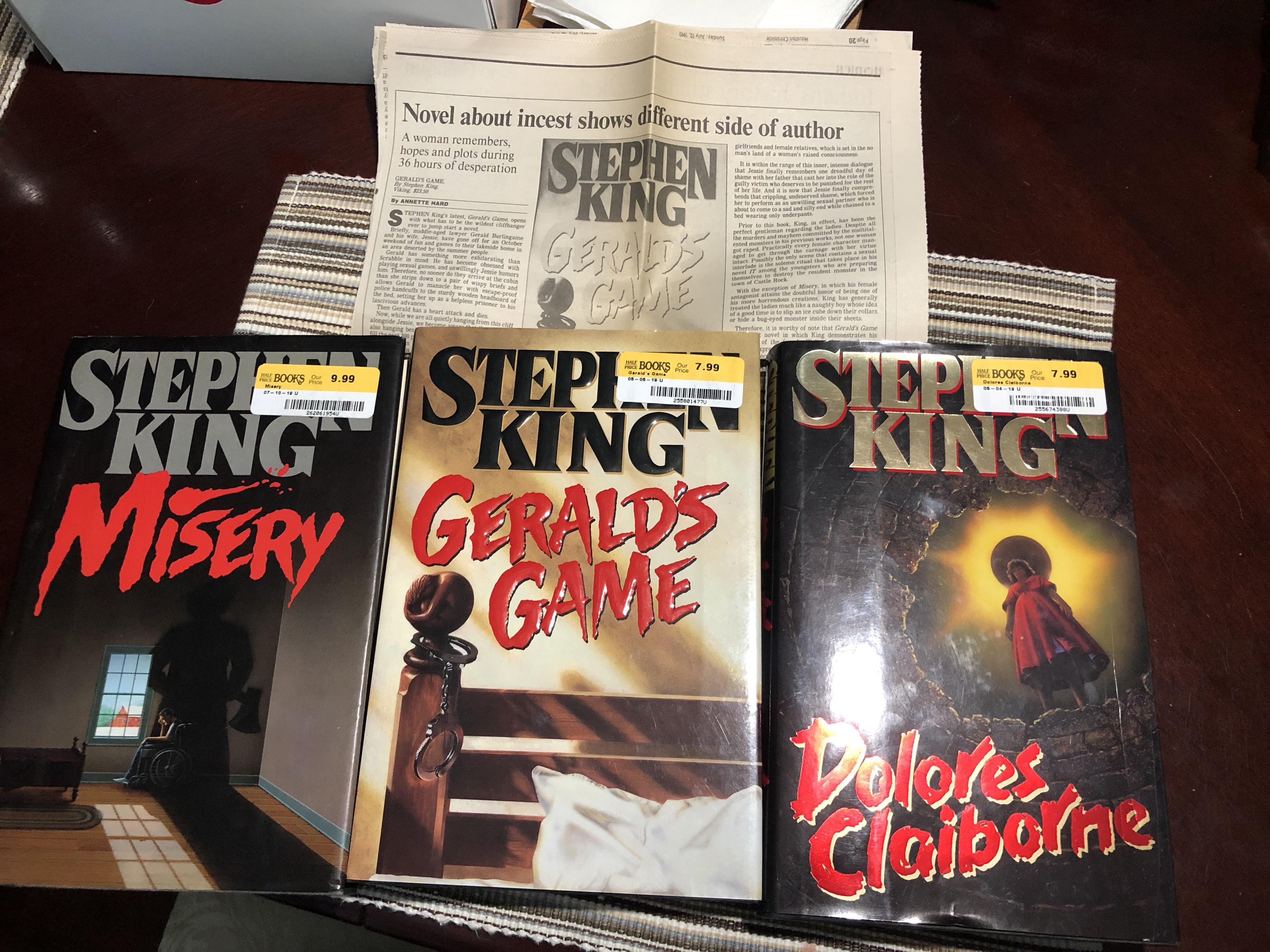 Happy with the first edition books I found today. I got another copy of