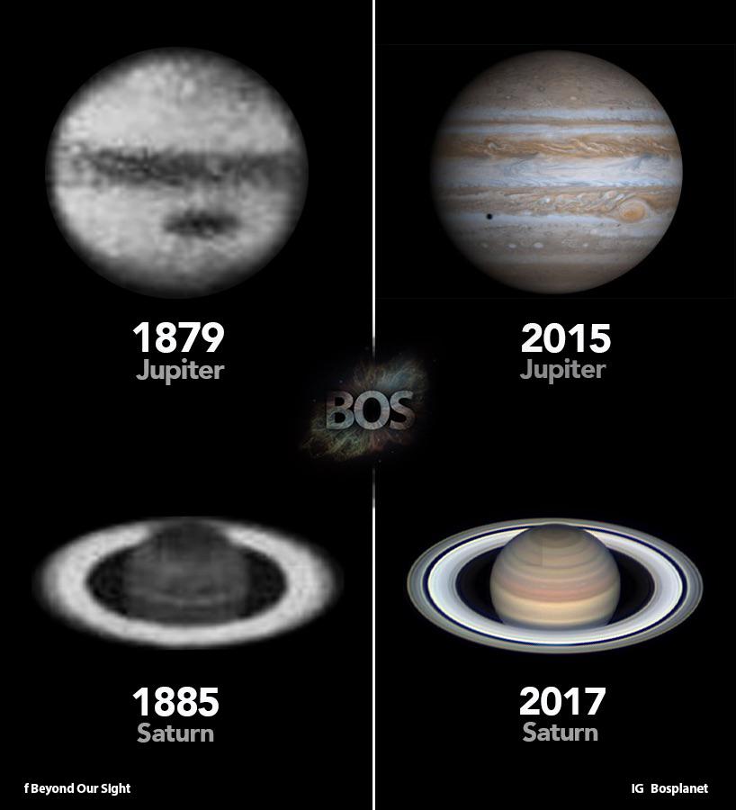 The progression of astrophotography since the 19th century (Henry, 1879