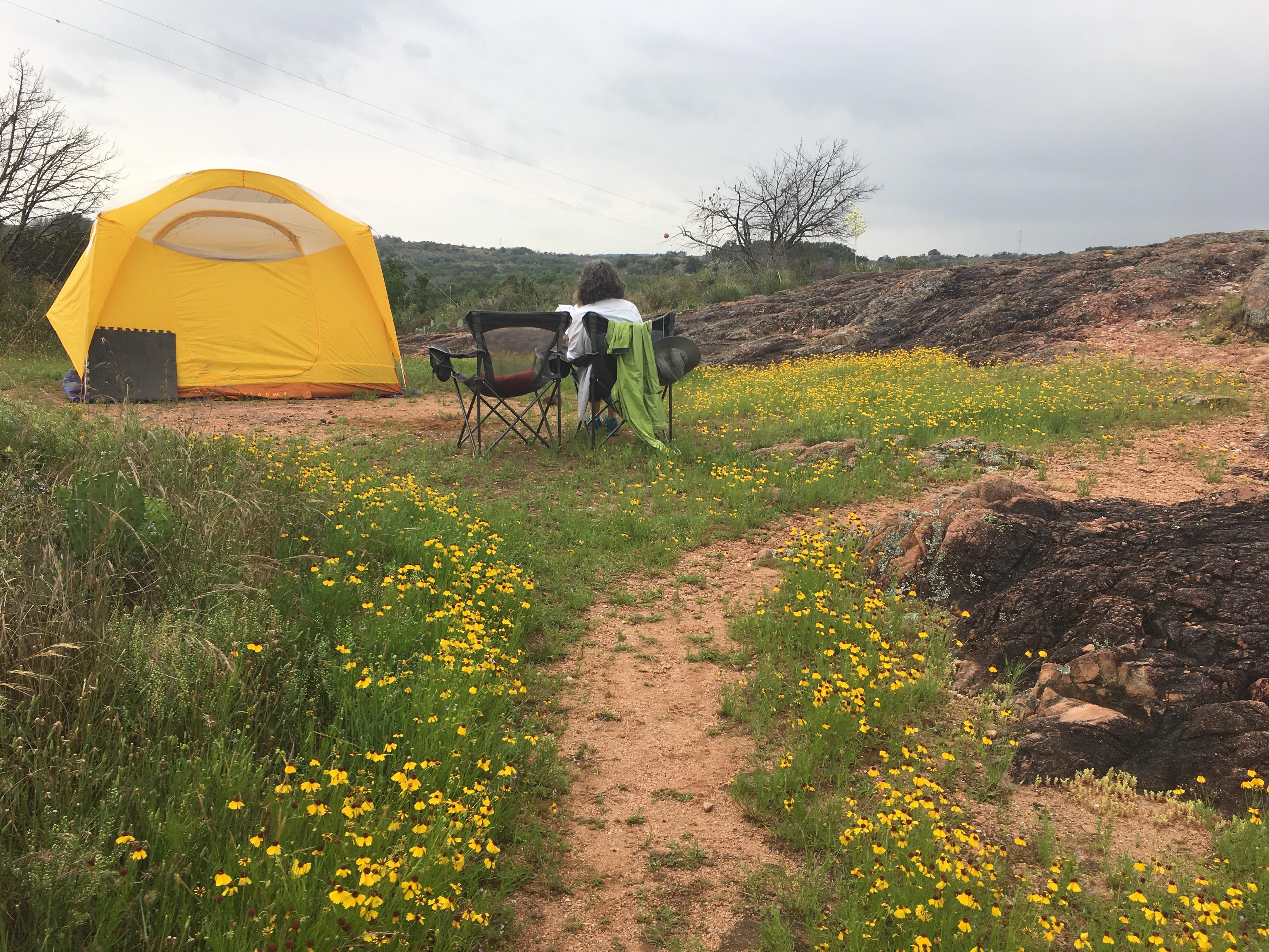 Central Texas at its finest. camping