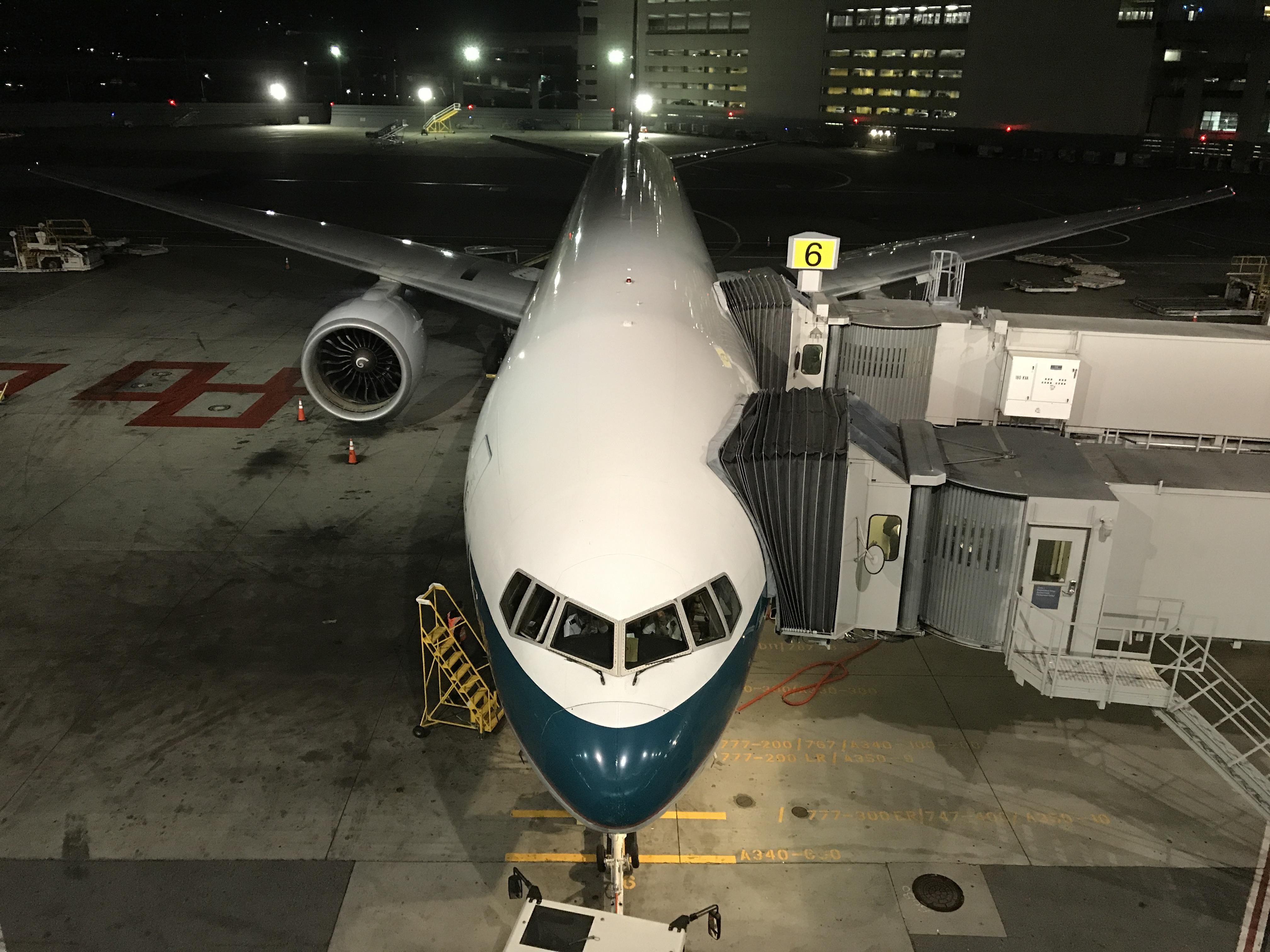 My ride from SFOHKG // Cathay Pacific Boeing 777300 ER r/aviation