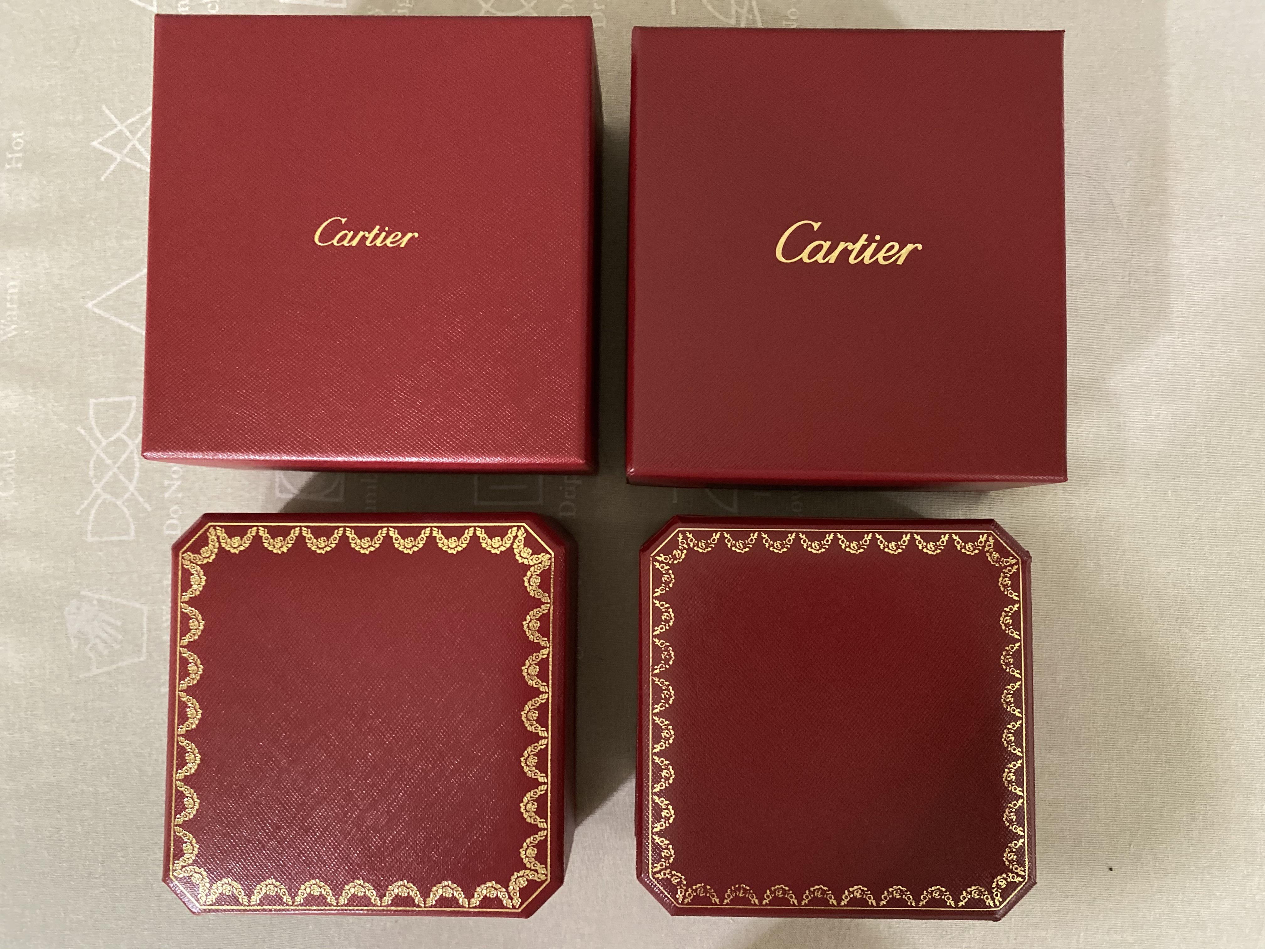 Real vs Misschen CARTIER LOVE bracelet box and certificate. r