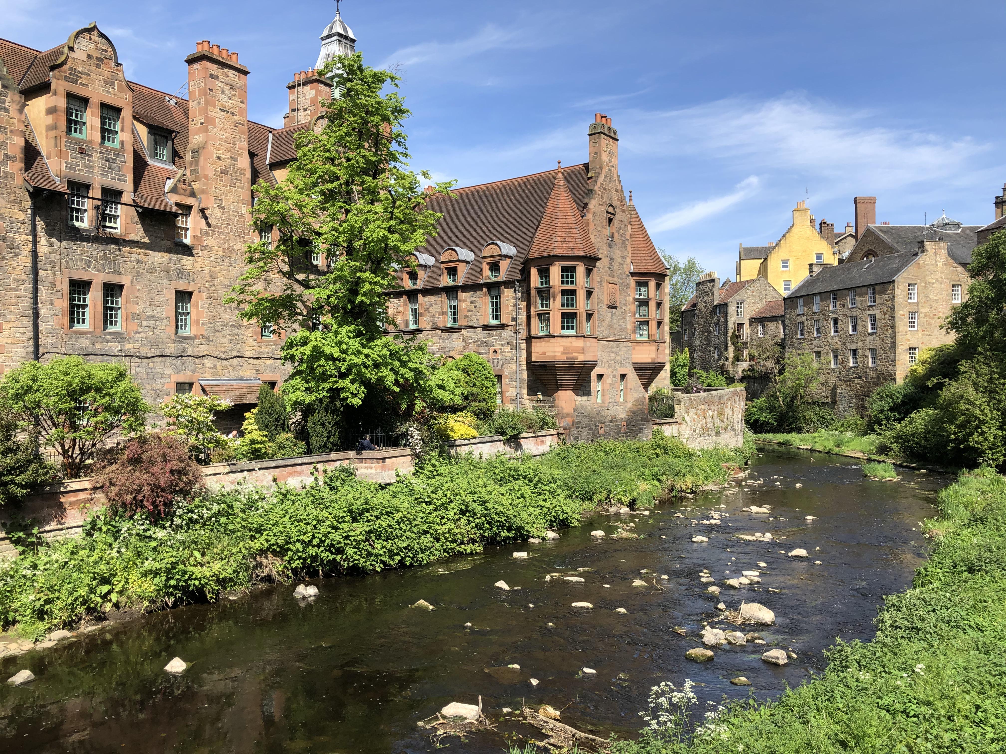 My first visit to Dean Village since moving to this beautiful city r