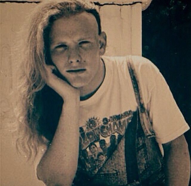 young corey taylor (lead singer of slipknot) 1980's r/OldSchoolCool