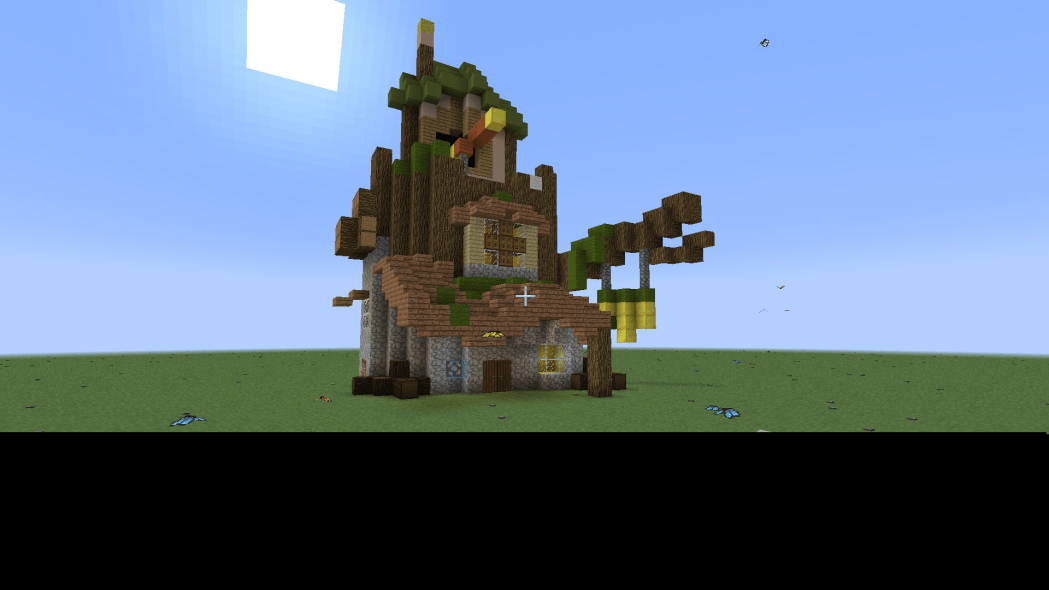 recreated the planters house in minecraft! r/amphibia