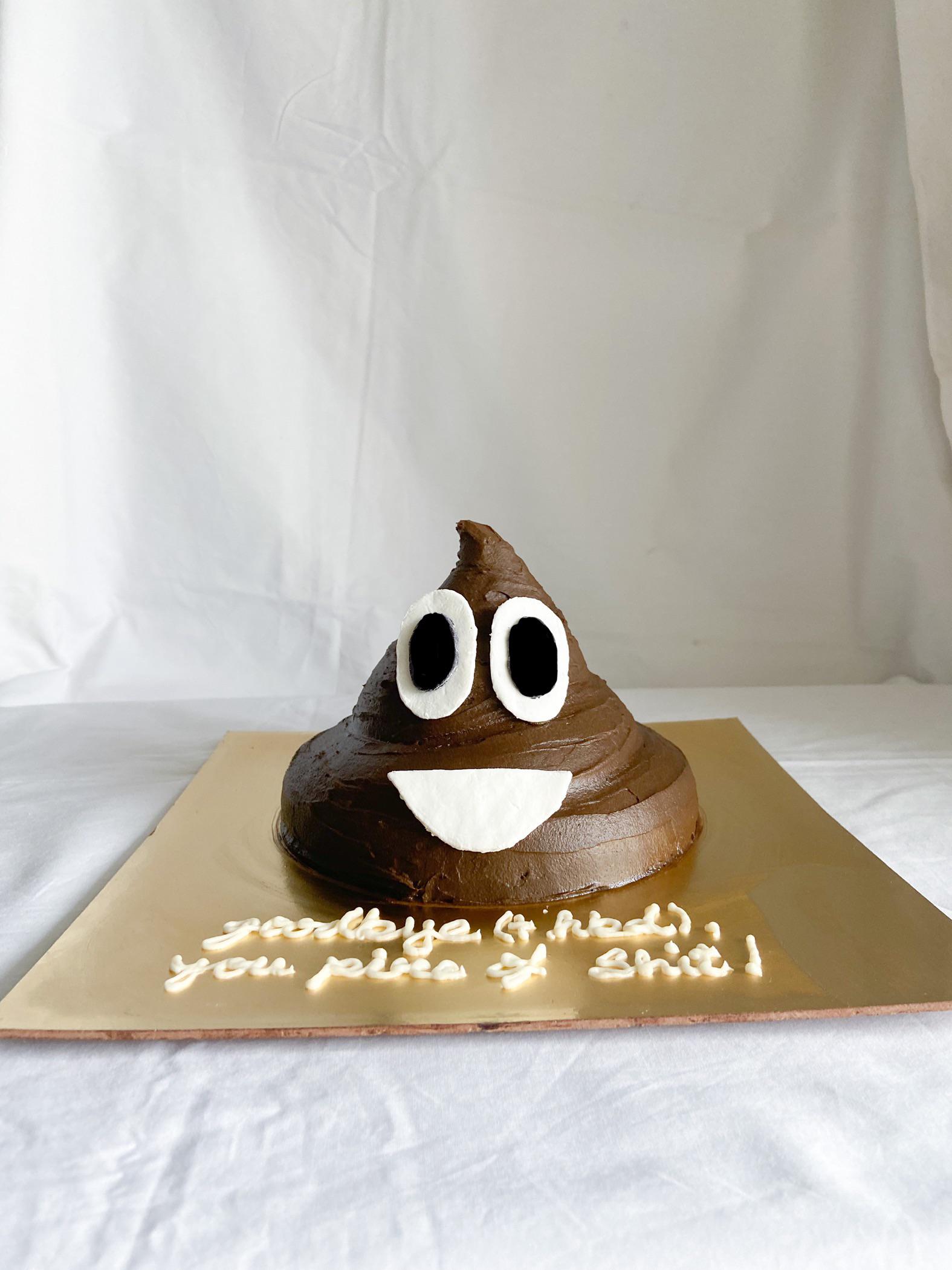 poop emoji cake! 🤣 r/cakedecorating