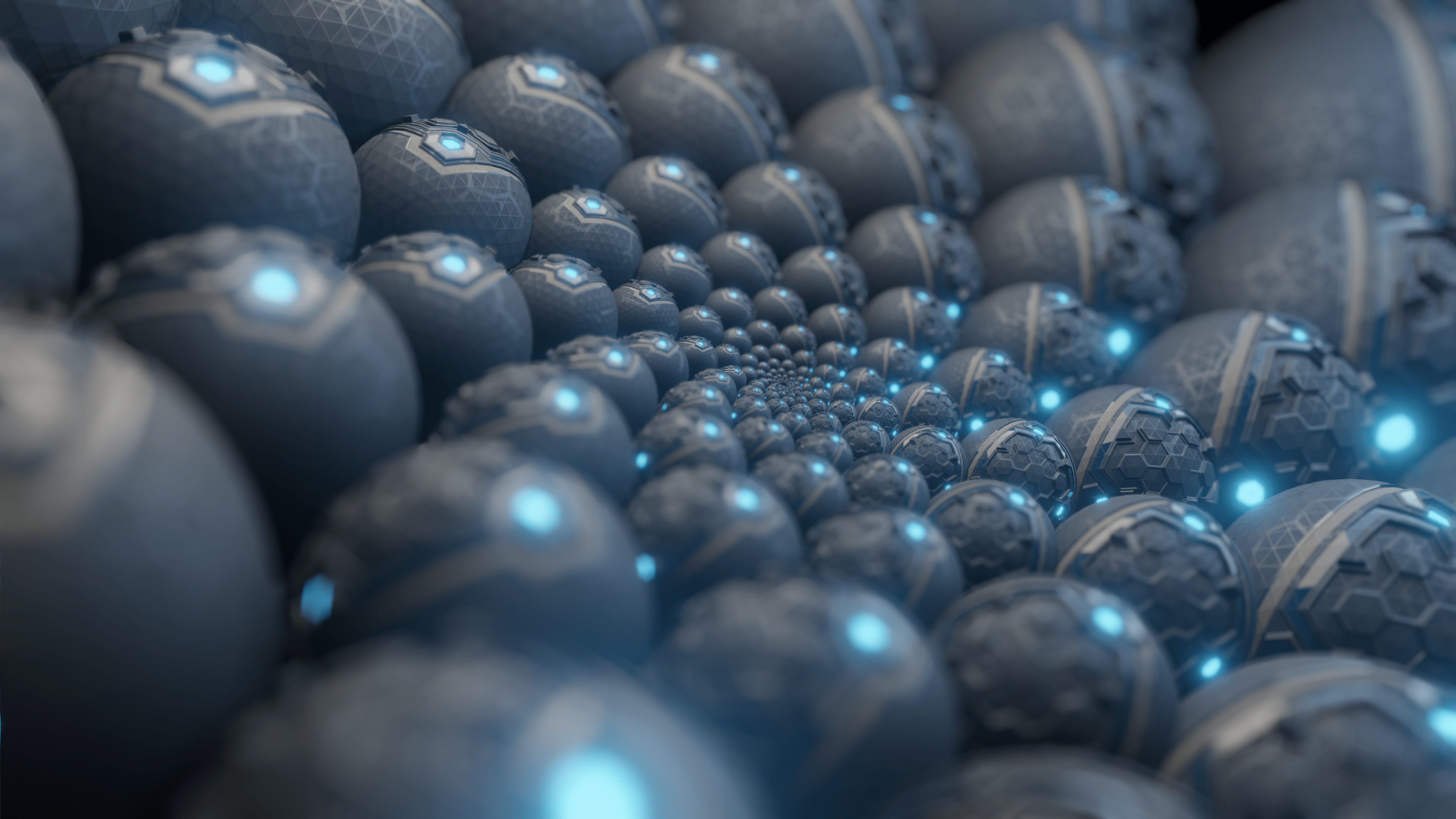 Abstract art made with the array modifier, rendered in eevee r/blender